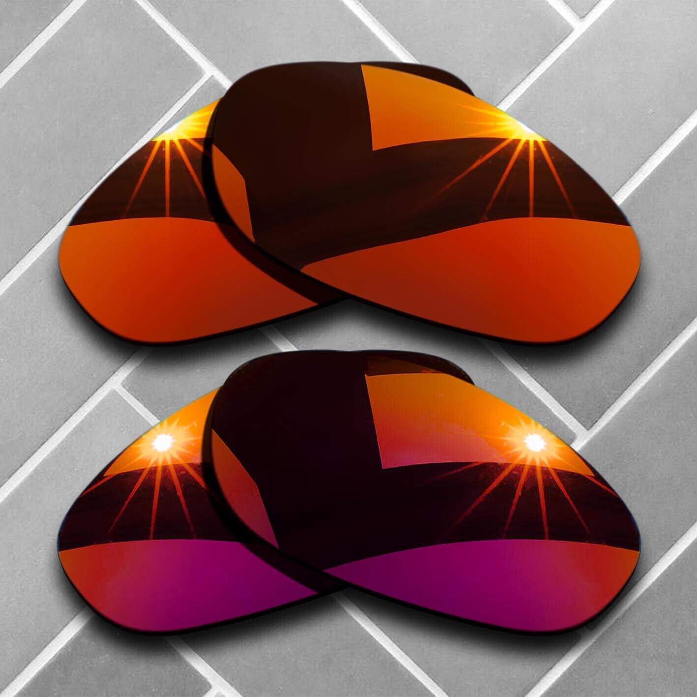 Anti-Scratch Replacement lenses for-Oakley Monster Dog Polarized Multi Choices
