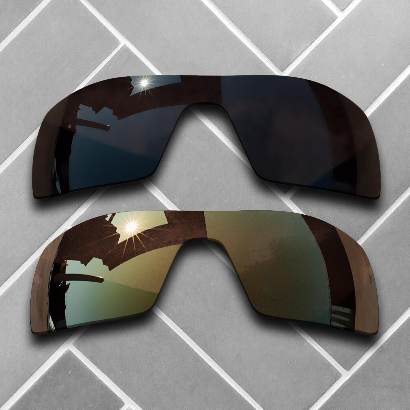 Polarized Replacement lenses for-Oakley Oil Rig Anti-Scratch Multiple Choices US