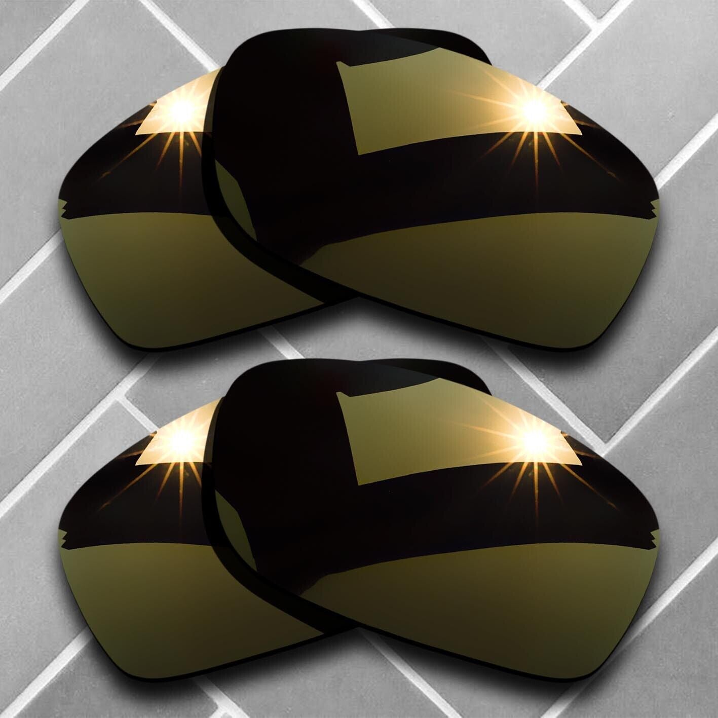 Polarized Replacement lenses for-Oakley Fives Squared Anti-Scratch Choices US