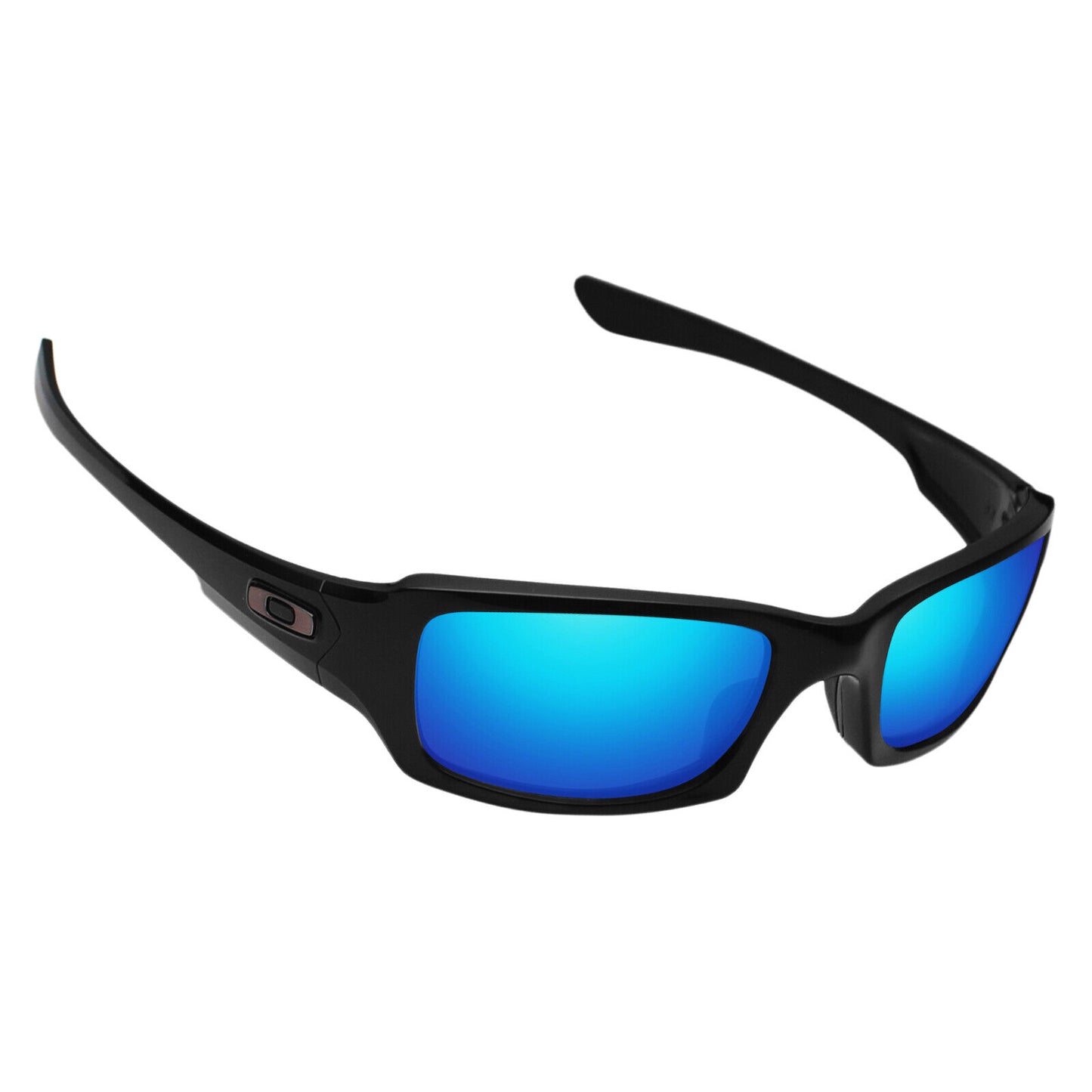 Hawkry Polycarbonate Replacement Lenses for-Oakley Fives Squared -Ice Blue