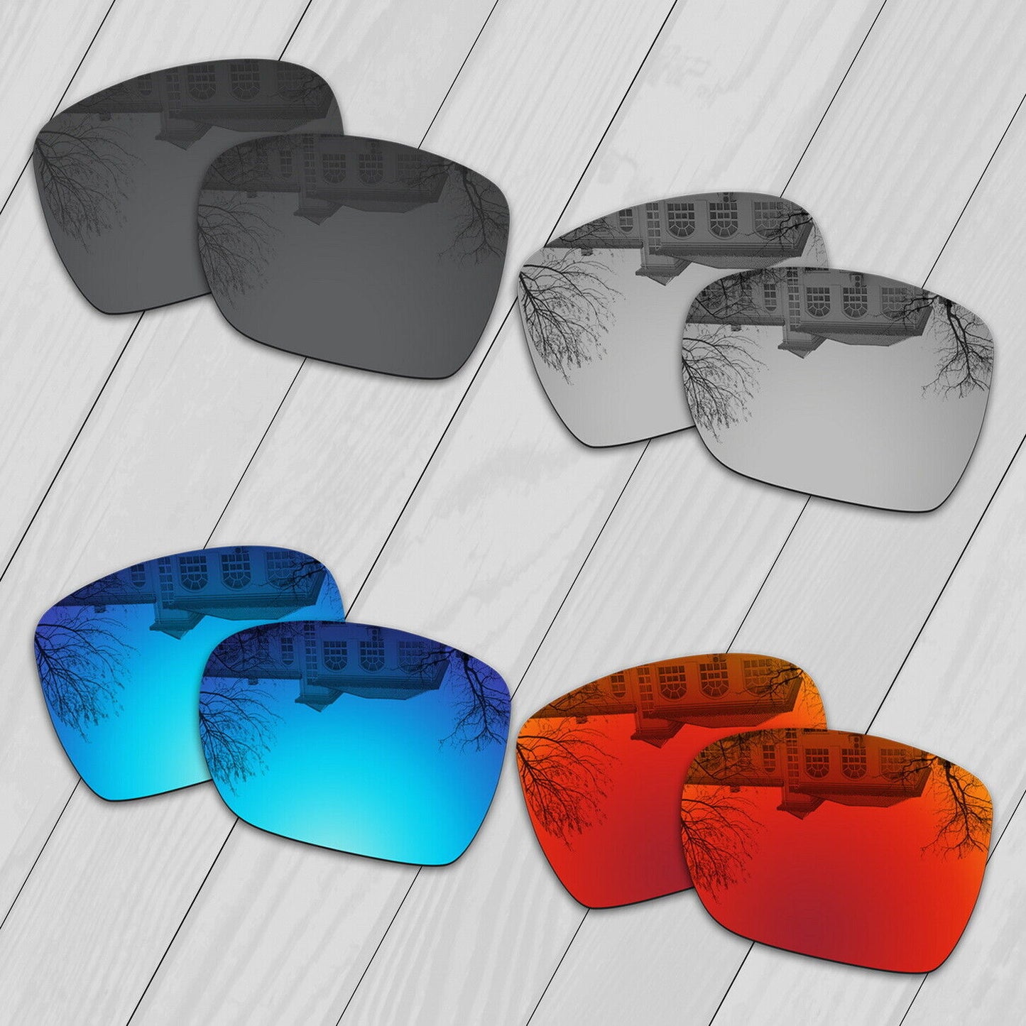 POLARIZED Replacement Lot Lenses For-Oakley Dispatch 1 OO9090 Sunglass