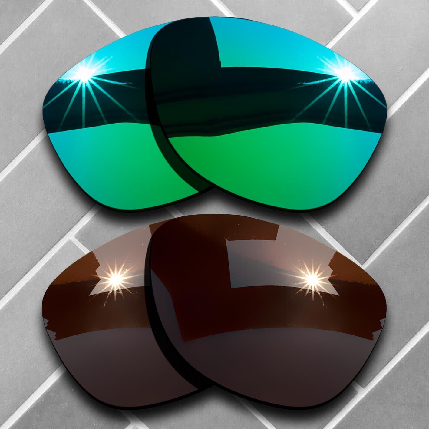 Polarized Replacement lenses for-Oakley Frogskins Anti-Scratch Multiple Choices