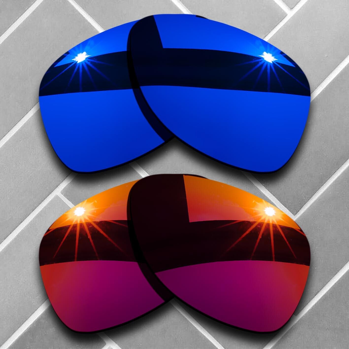 Polarized Anti-Scratch Replacement lenses for-Oakley Dispatch 2 Sunglass Choices