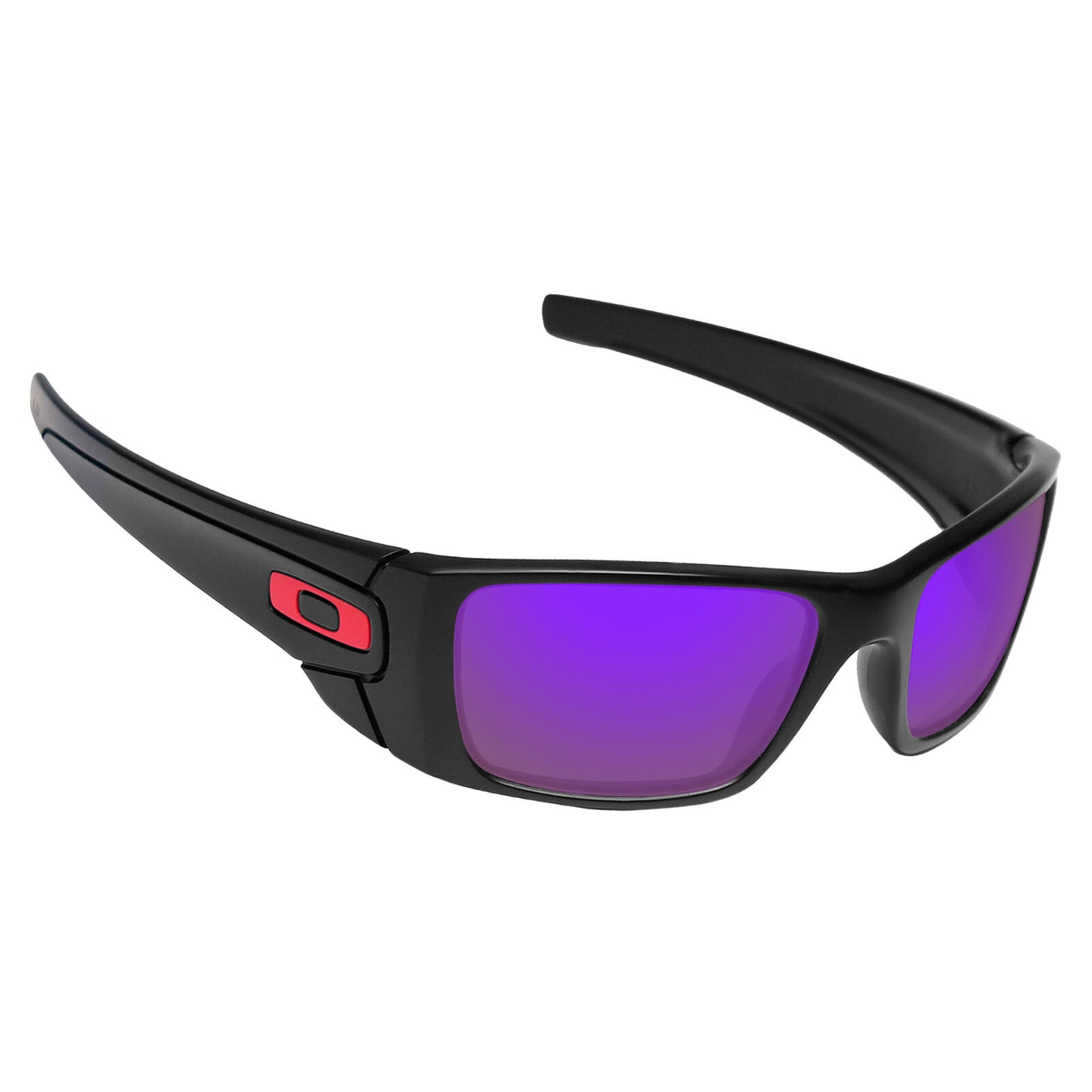 Hawkry Polarized Replacement Lenses for-Oakley Fuel Cell Sunglass Purple Mirror