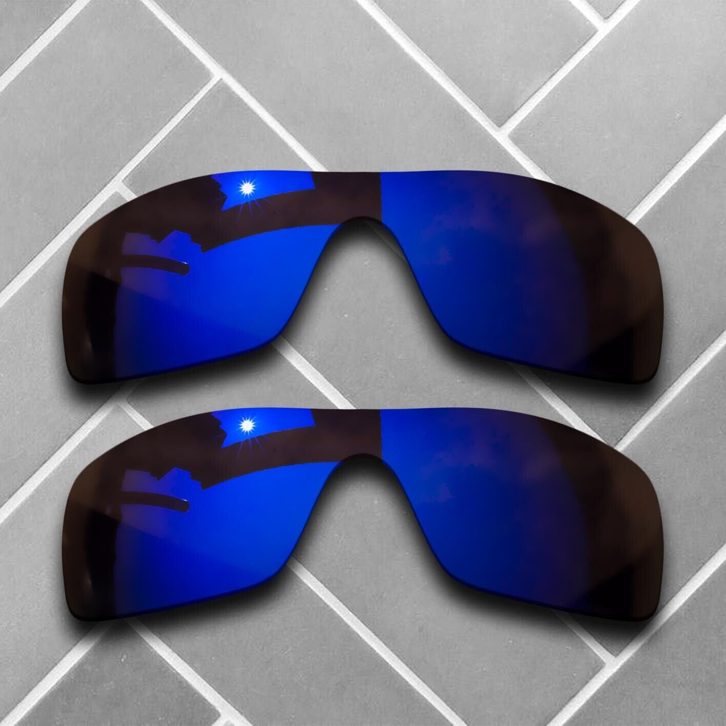 Polarized Replacement lenses for-Oakley Batwolf Anti-Scratch Multiple Choices US