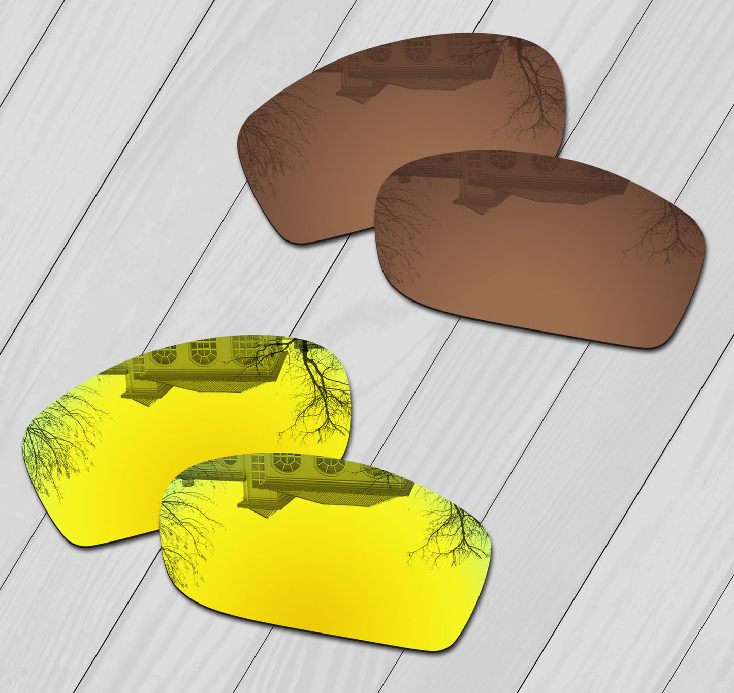POLARIZED Replacement Lenses For-Oakley Fives Squared Anti-Scratch Options