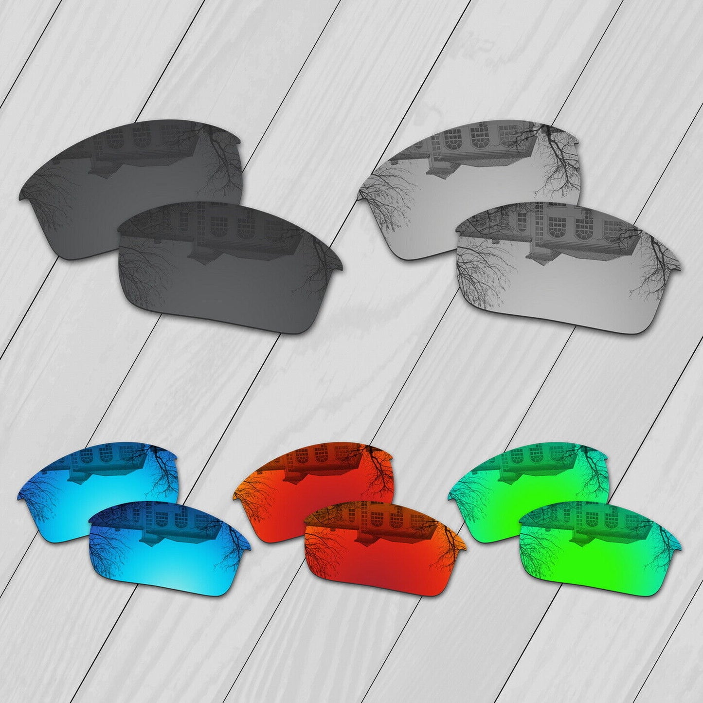 POLARIZED Replacement Lenses For-Oakley Bottlecap Sunglass Anti-Scratch