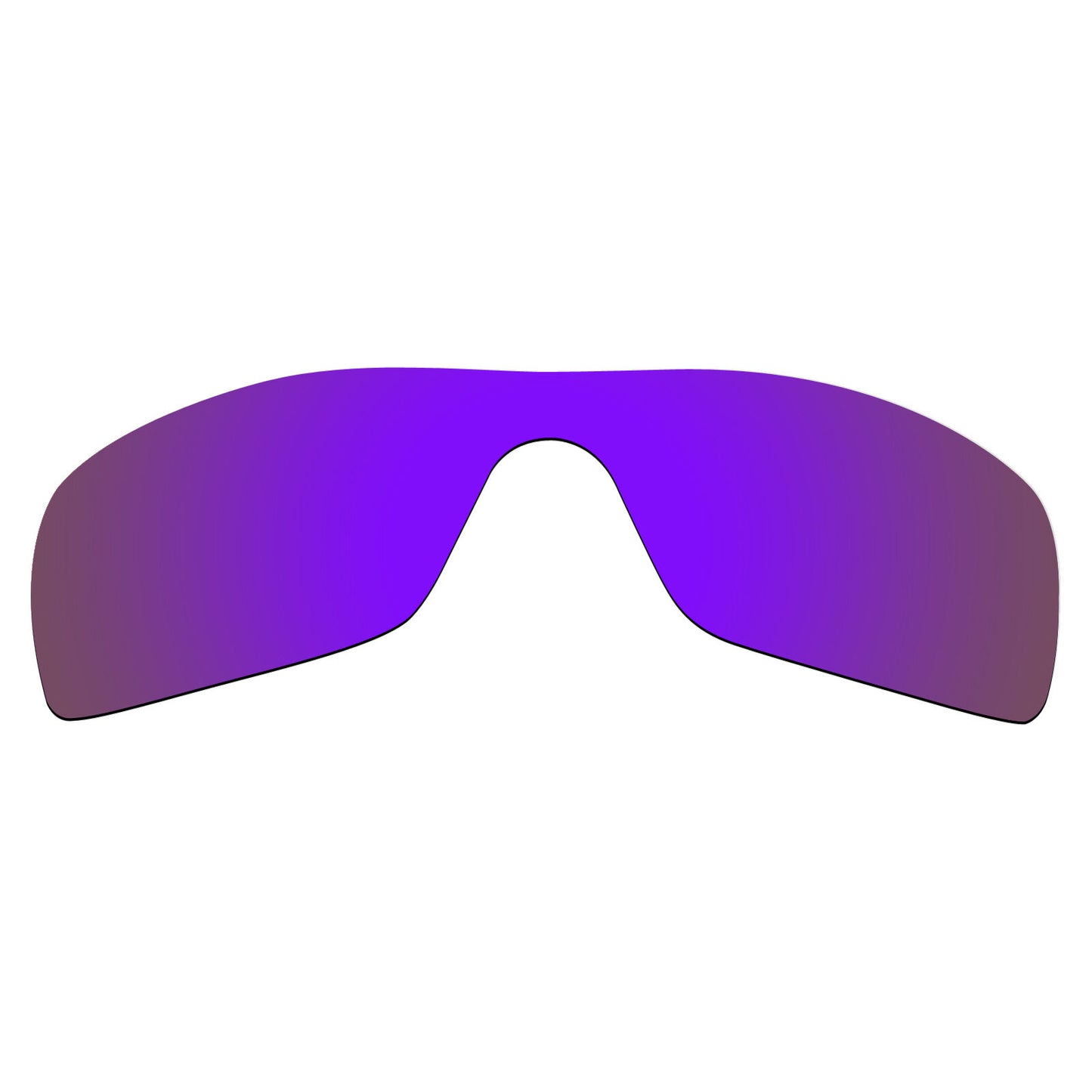 Hawkry Polarized Replacement Lenses for-Oakley Batwolf Sunglass Purple Mirror