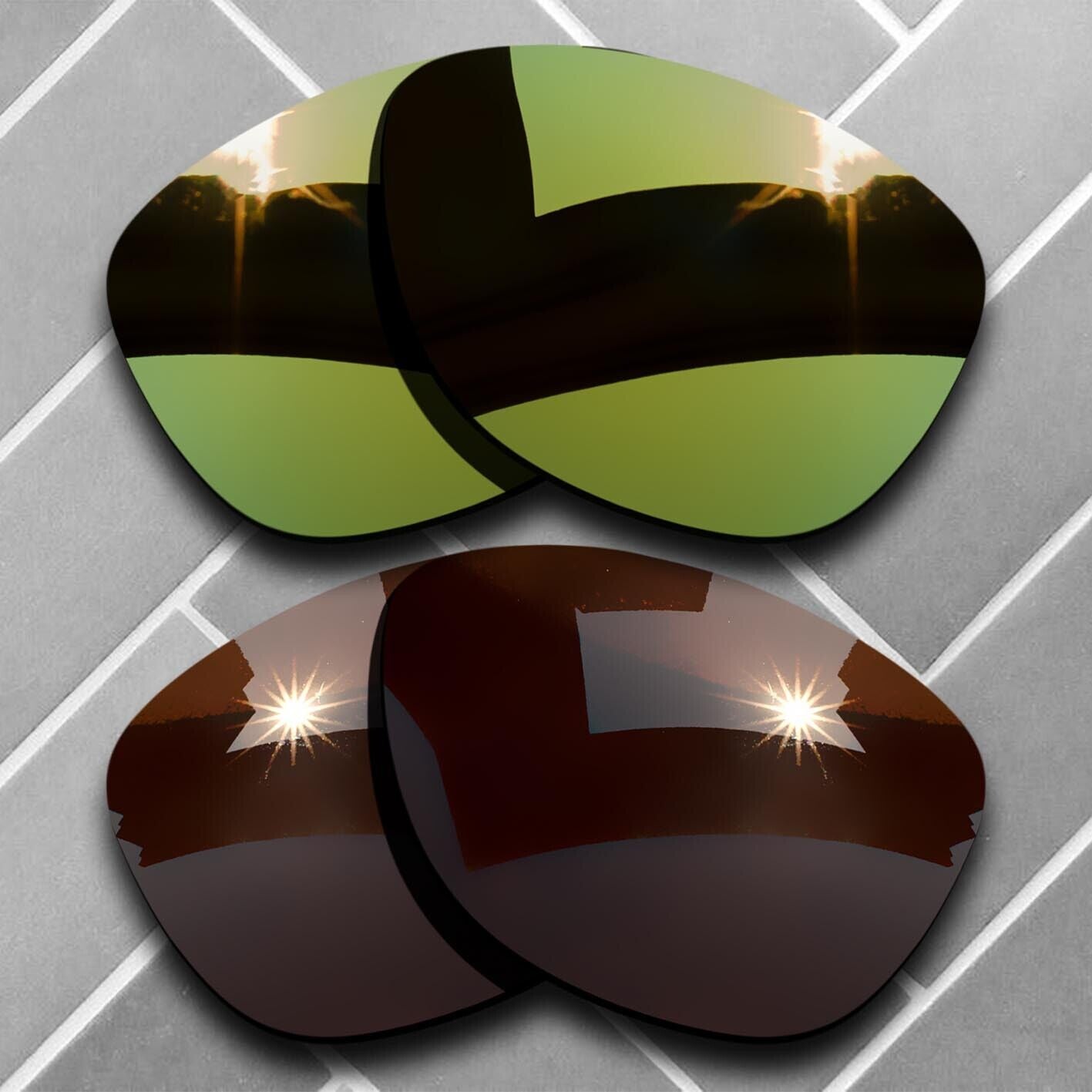 Polarized Replacement lenses for-Oakley Frogskins Anti-Scratch Multiple Choices