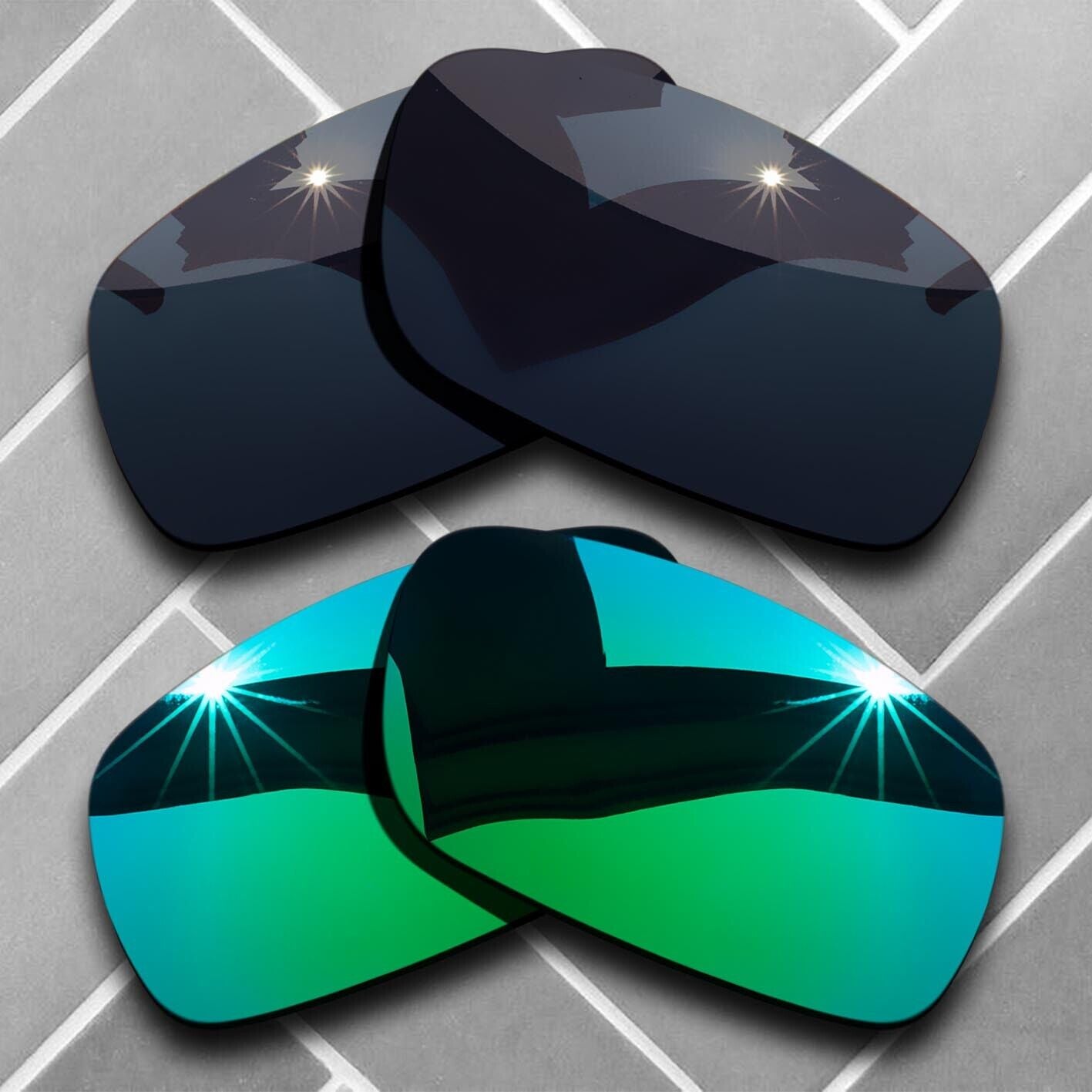 Polarized Anti-Scratch Replacement Lenses for-Oakley Canteen 2014 Choices US