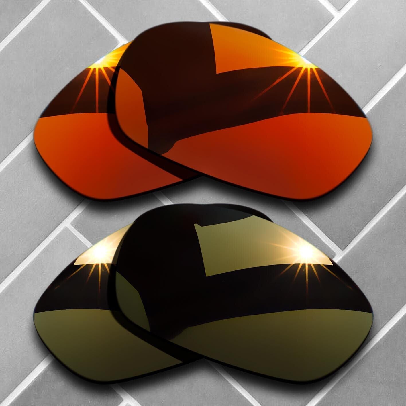 Anti-Scratch Replacement lenses for-Oakley Straight Jacket 2007 Polarized Choice