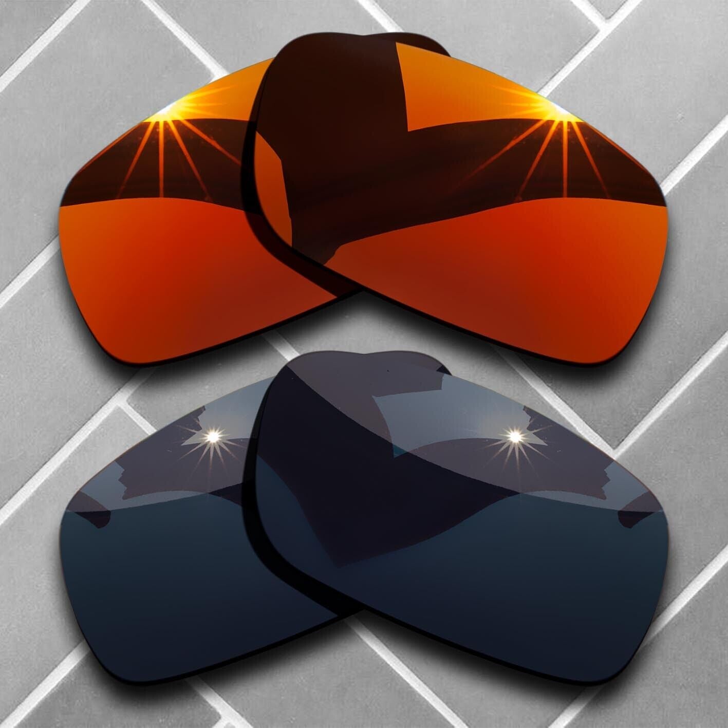 Polarized Anti-Scratch Replacement Lenses for-Oakley Canteen 2014 Choices US