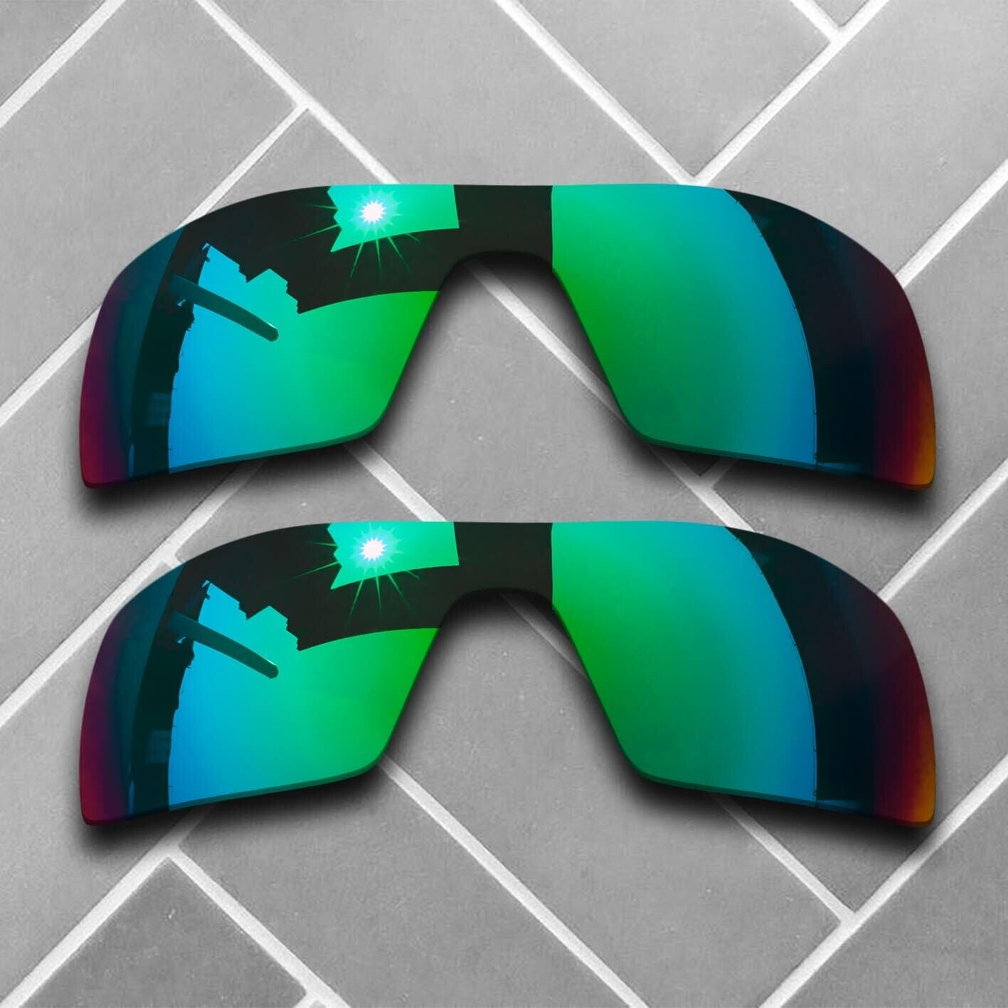 Polarized Replacement lenses for-Oakley Oil Rig Anti-Scratch Multiple Choices US