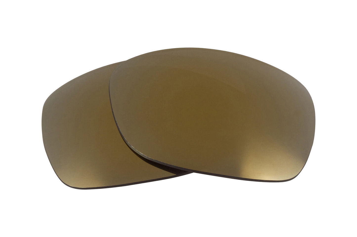 LenSwitch Replacement Lenses for Oakley Sideways Sunglasses Gold Mirror