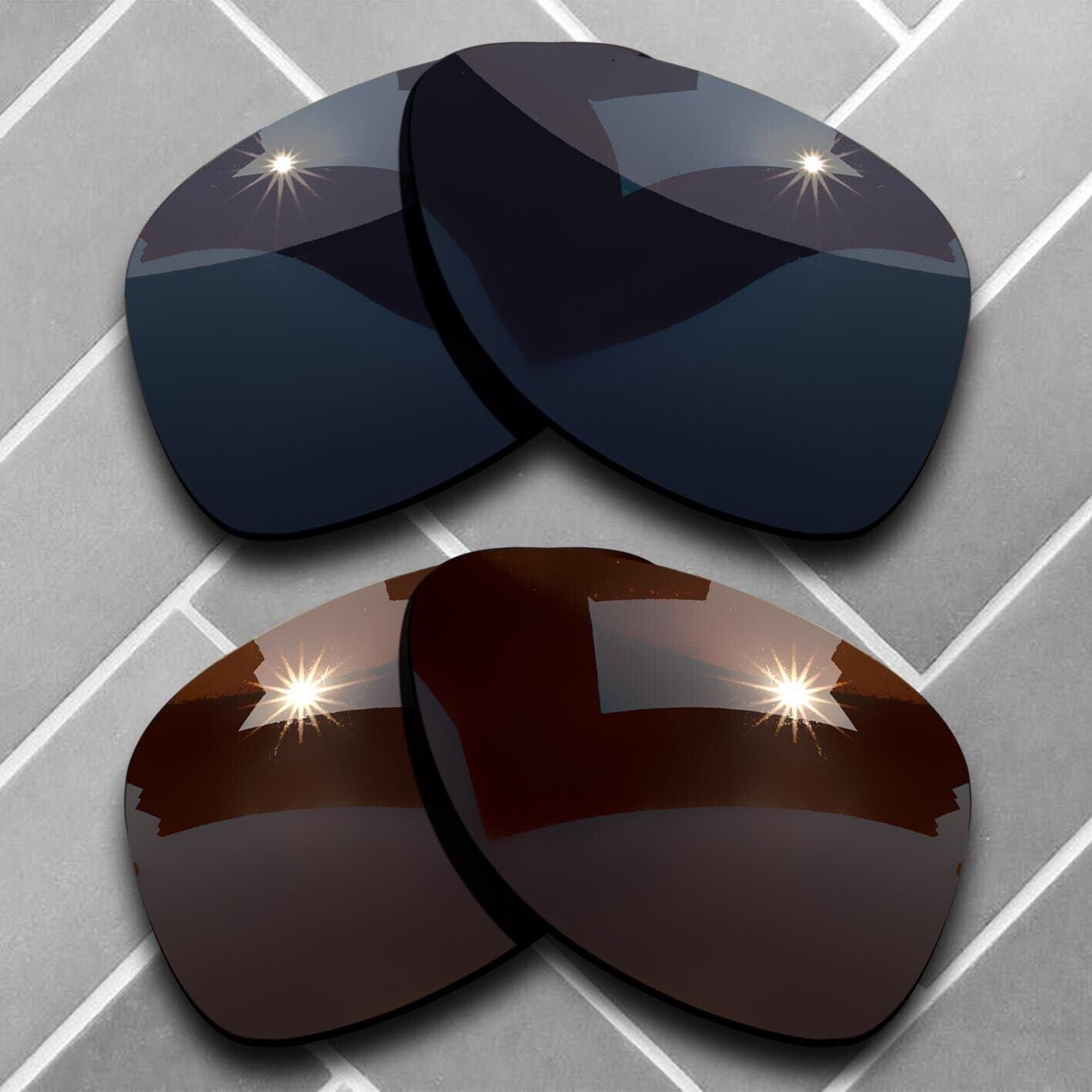 Polarized Anti-Scratch Replacement lenses for-Oakley Dispatch 2 Sunglass Choices