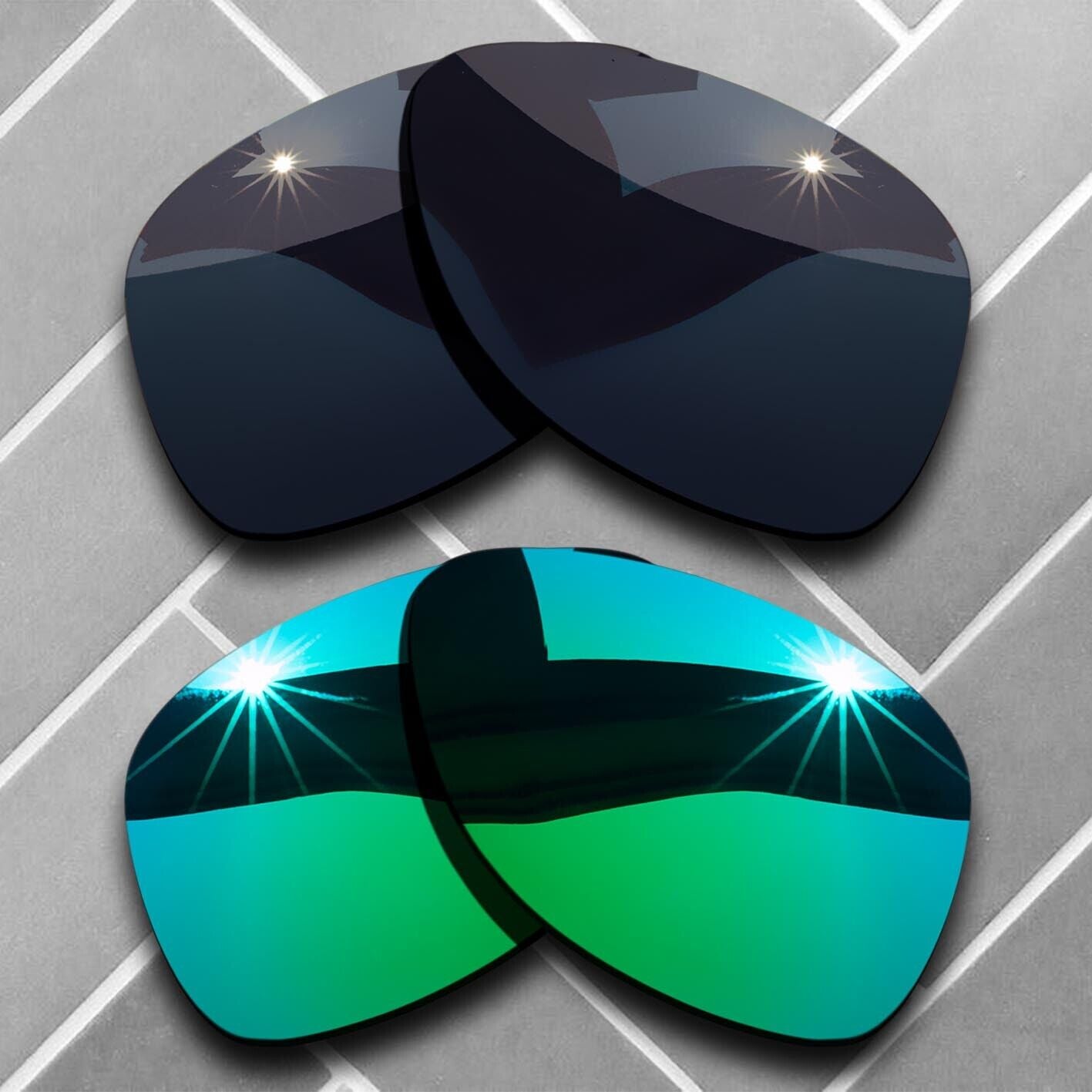 Polarized Anti-Scratch Replacement lenses for-Oakley Dispatch 2 Sunglass Choices