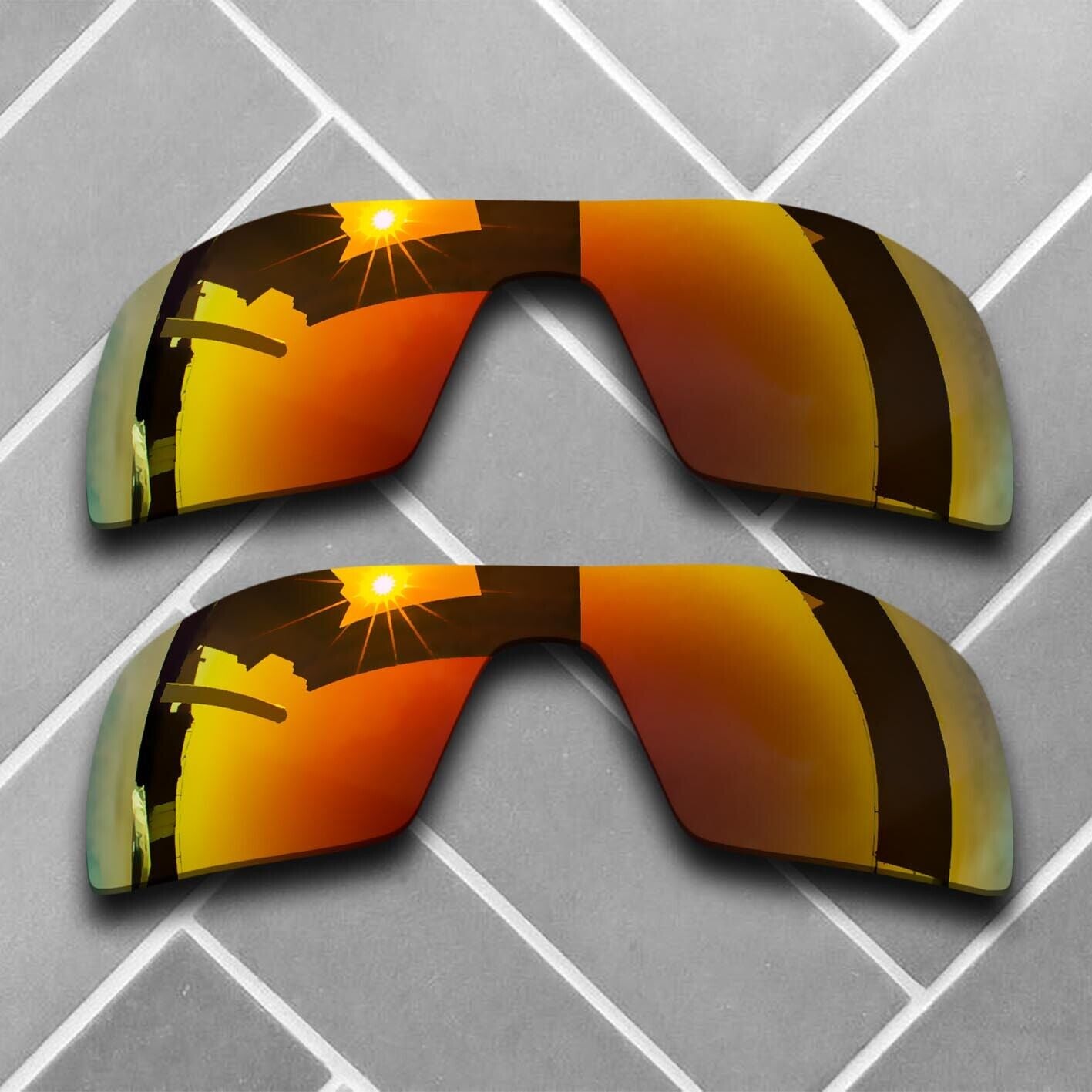 Polarized Replacement lenses for-Oakley Oil Rig Anti-Scratch Multiple Choices US