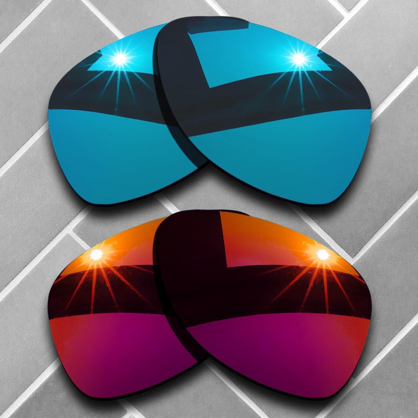 Polarized Anti-Scratch Replacement lenses for-Oakley Dispatch 2 Sunglass Choices