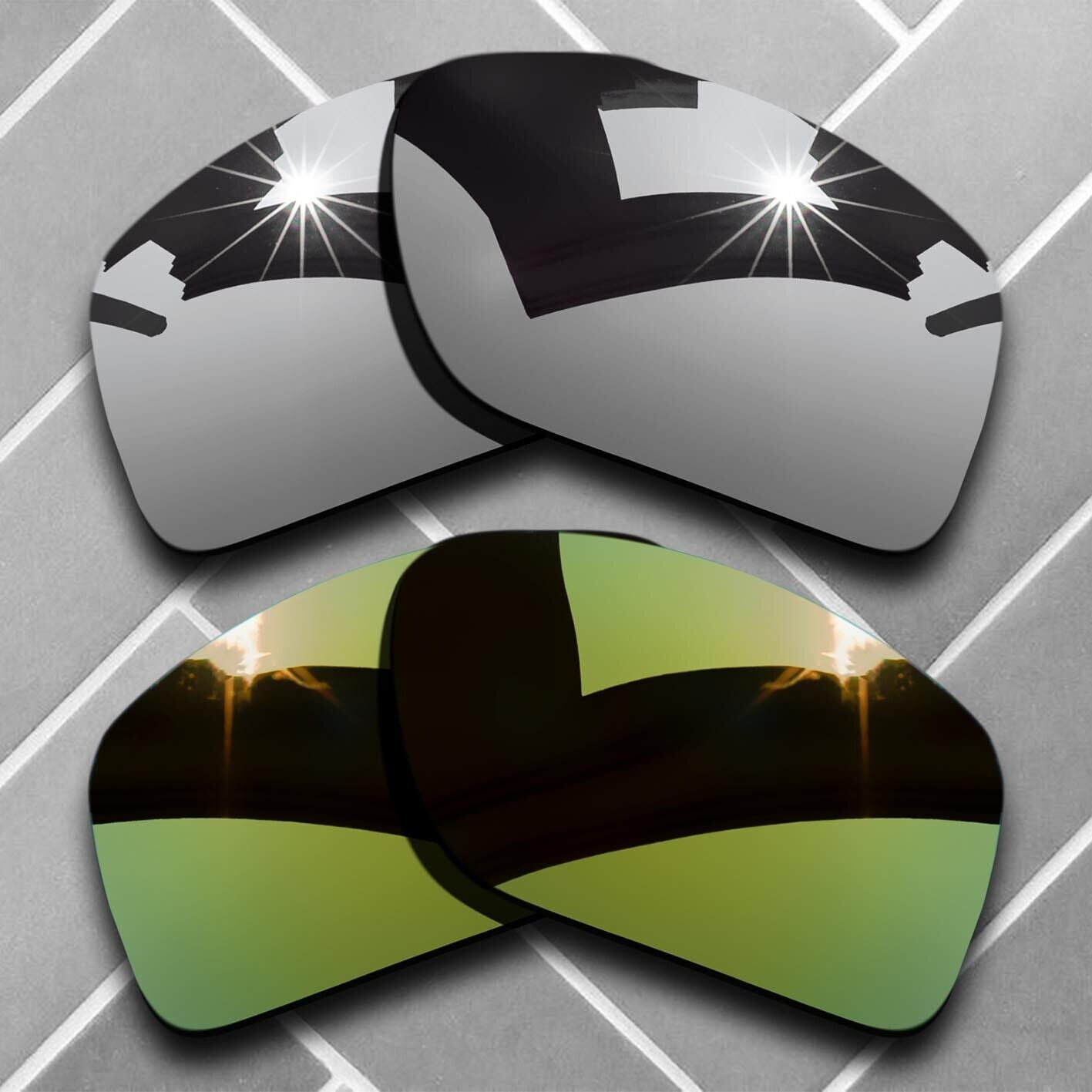 Polarized Replacement lenses for-Oakley Big Taco Anti-Scratch Multi Choices US