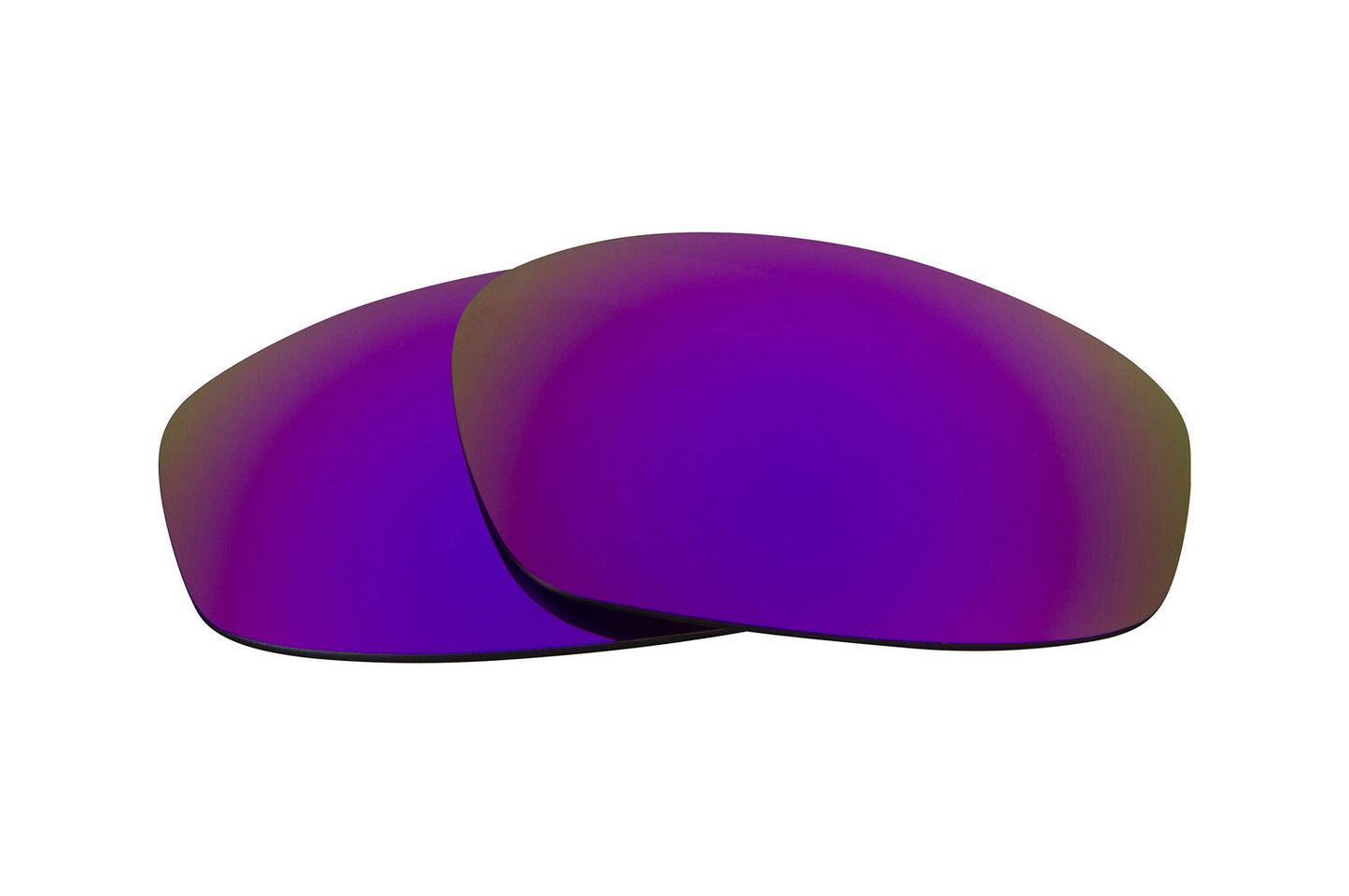 LenSwitch Replacement Lenses for Oakley Wind Jacket Sunglasses Purple Mirror