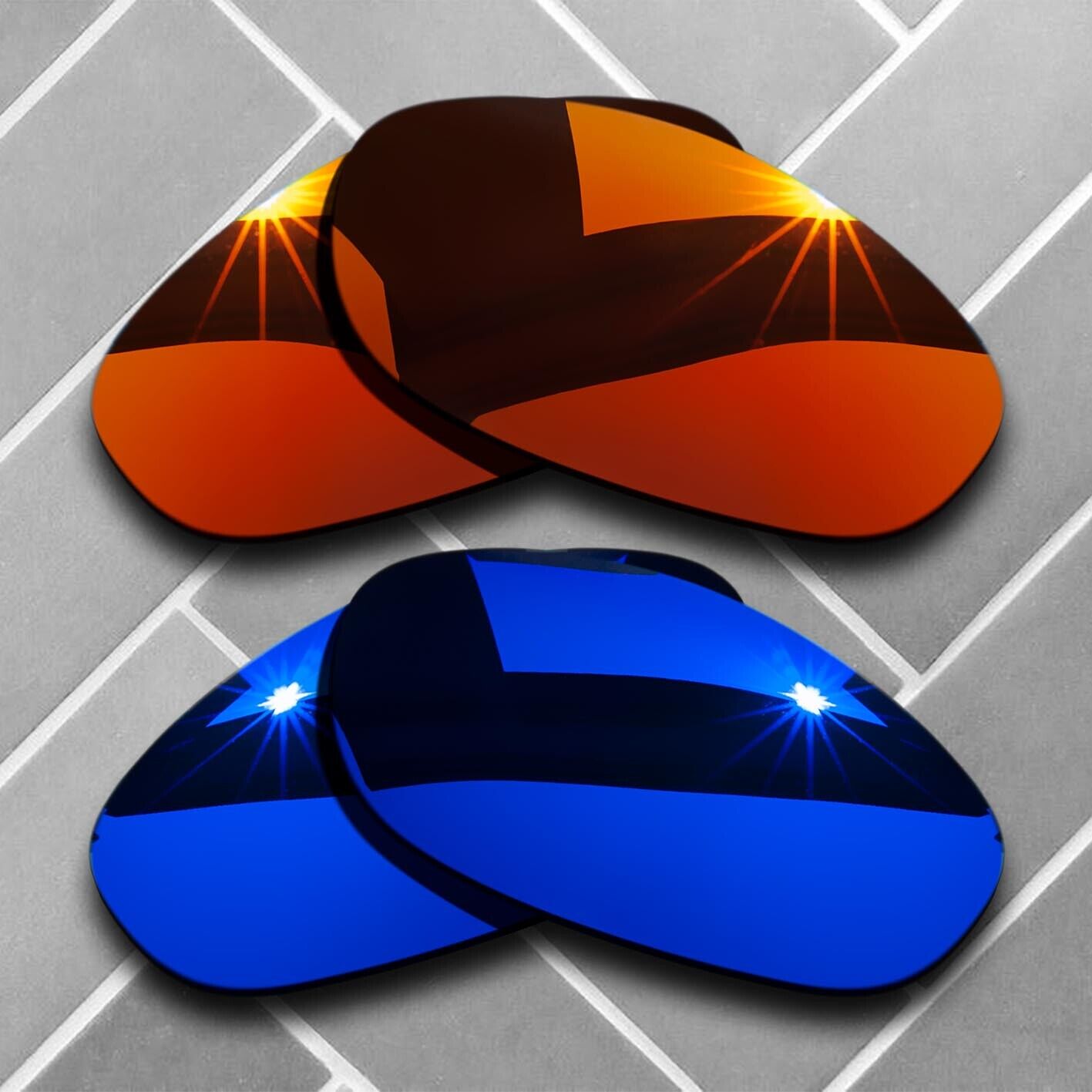 Anti-Scratch Replacement lenses for-Oakley Monster Dog Polarized Multi Choices