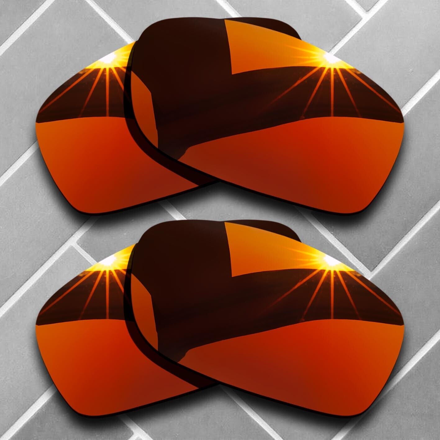 Polarized Replacement lenses for-Oakley Fives Squared Anti-Scratch Choices US