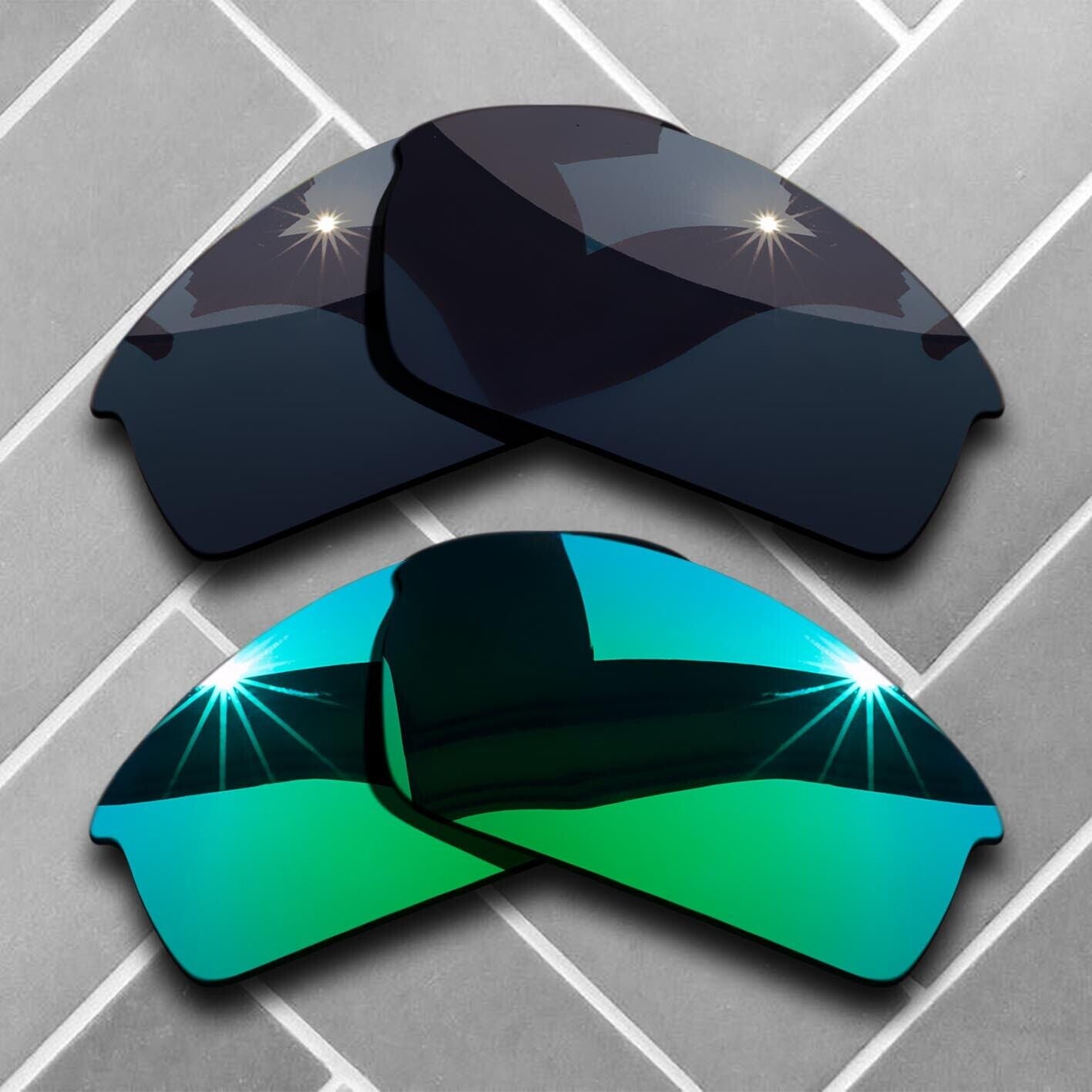 Polarized Anti-Scratch Replacement lenses for-Oakley Bottlecap Frame Choices