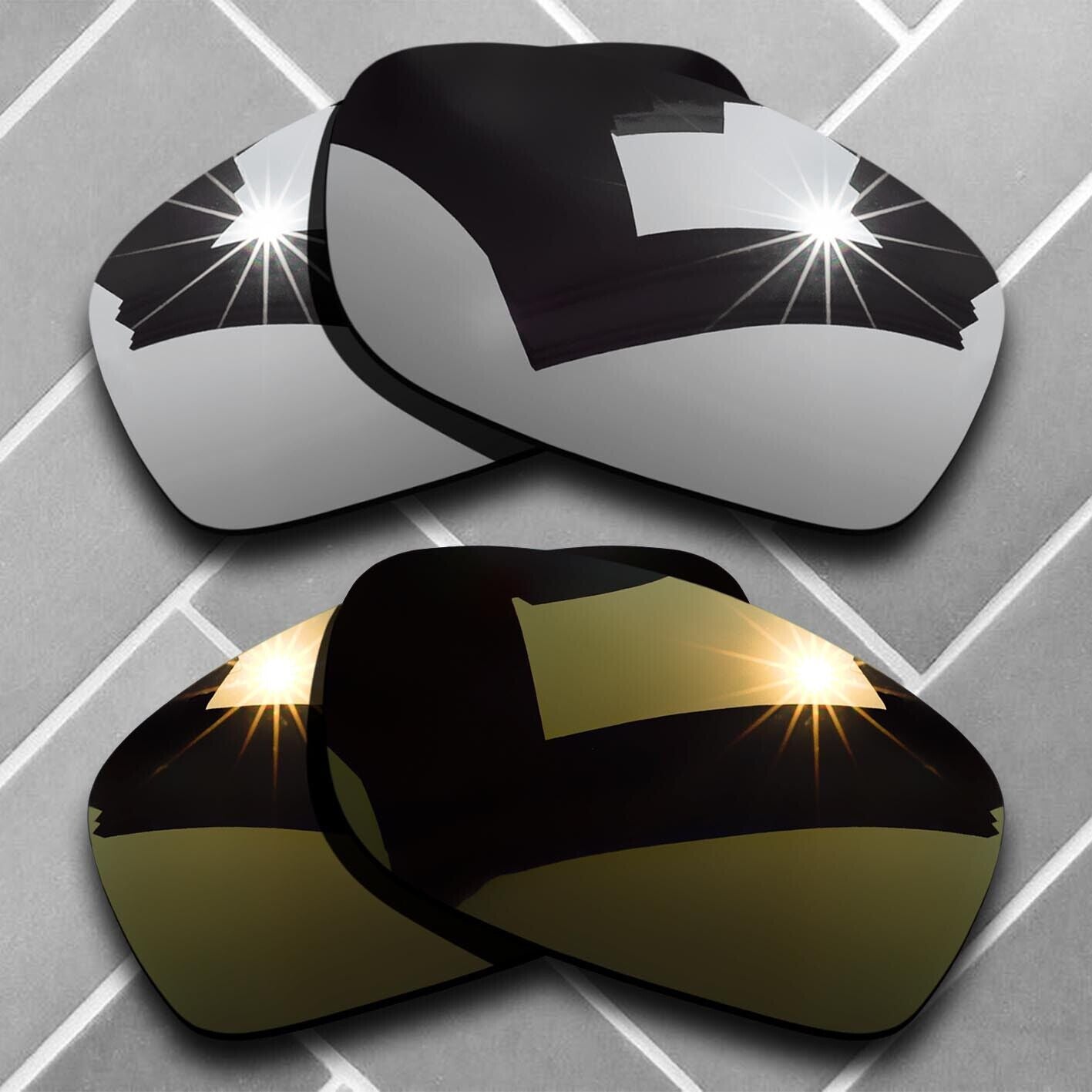 Polarized Replacement lenses for-Oakley Fives Squared Anti-Scratch Choices US