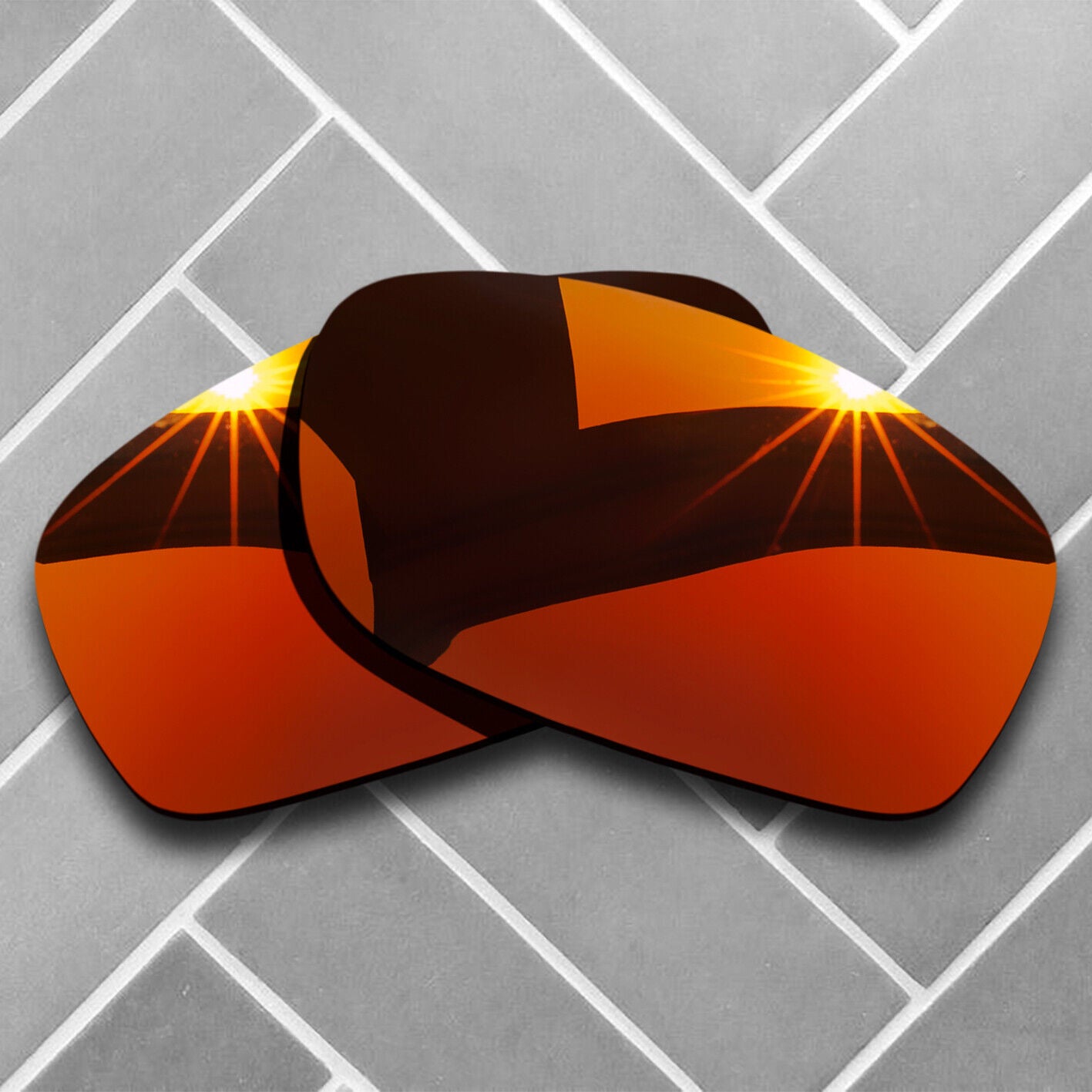 Polarized Replacement lenses for-Oakley Fives Squared Anti-Scratch Choices US