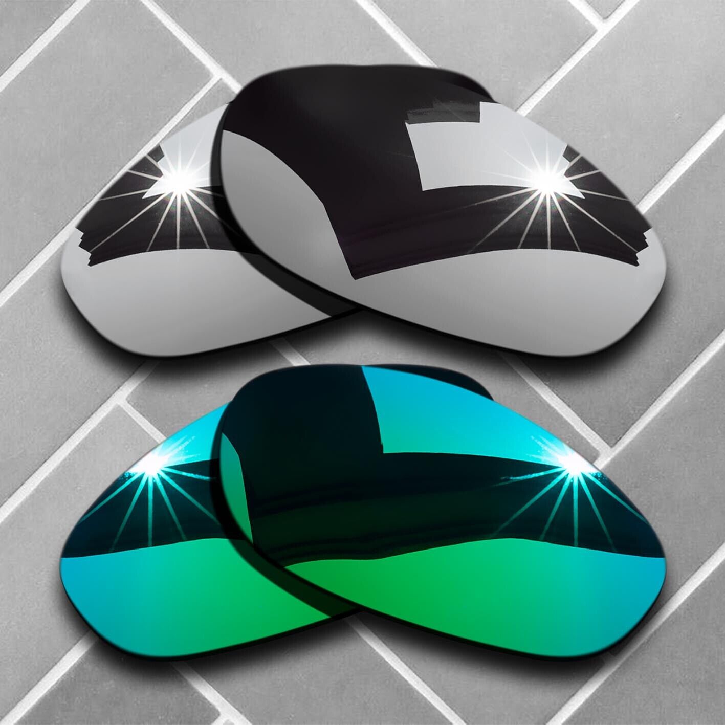 Anti-Scratch Replacement lenses for-Oakley Monster Dog Polarized Multi Choices