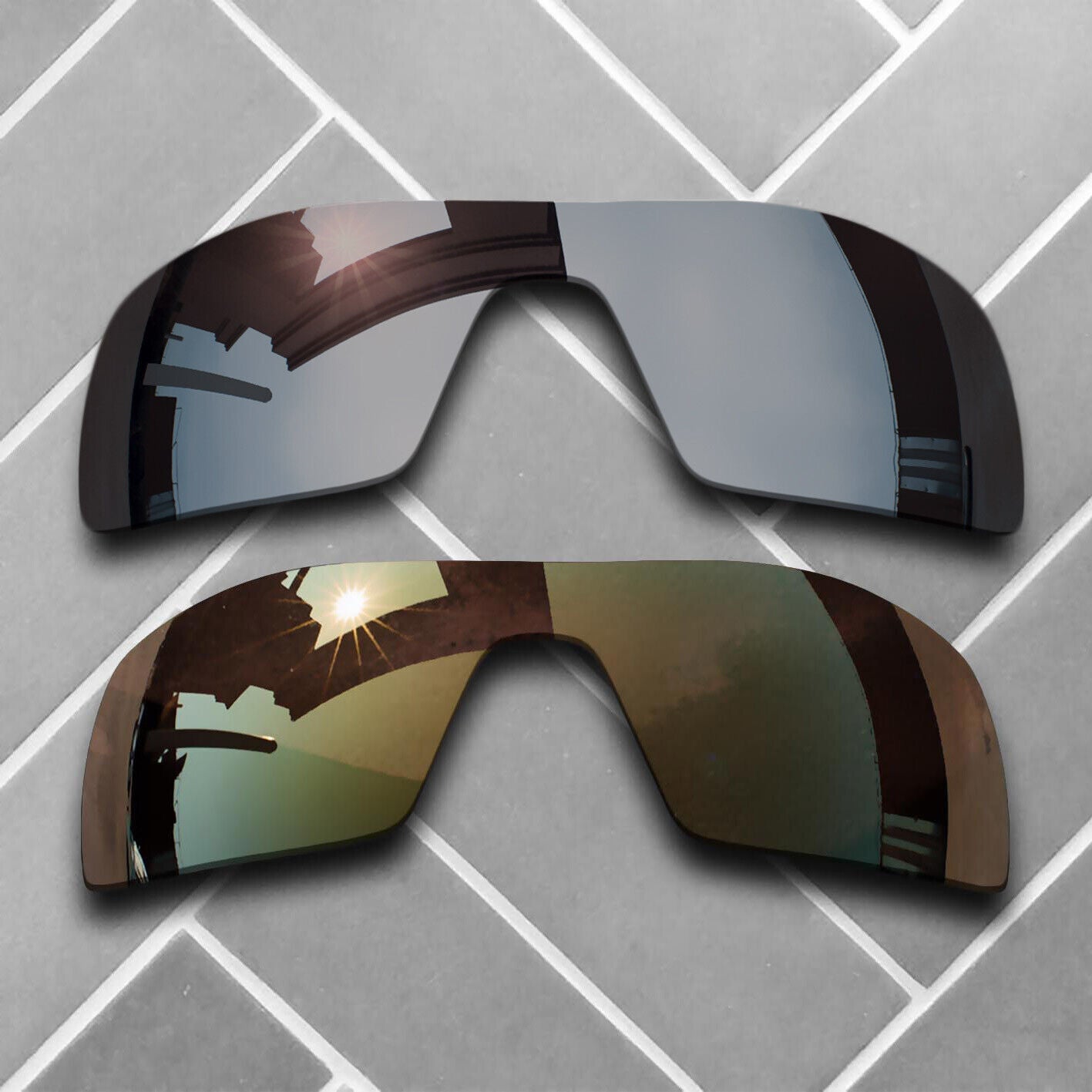 Polarized Replacement lenses for-Oakley Oil Rig Anti-Scratch Multiple Choices US