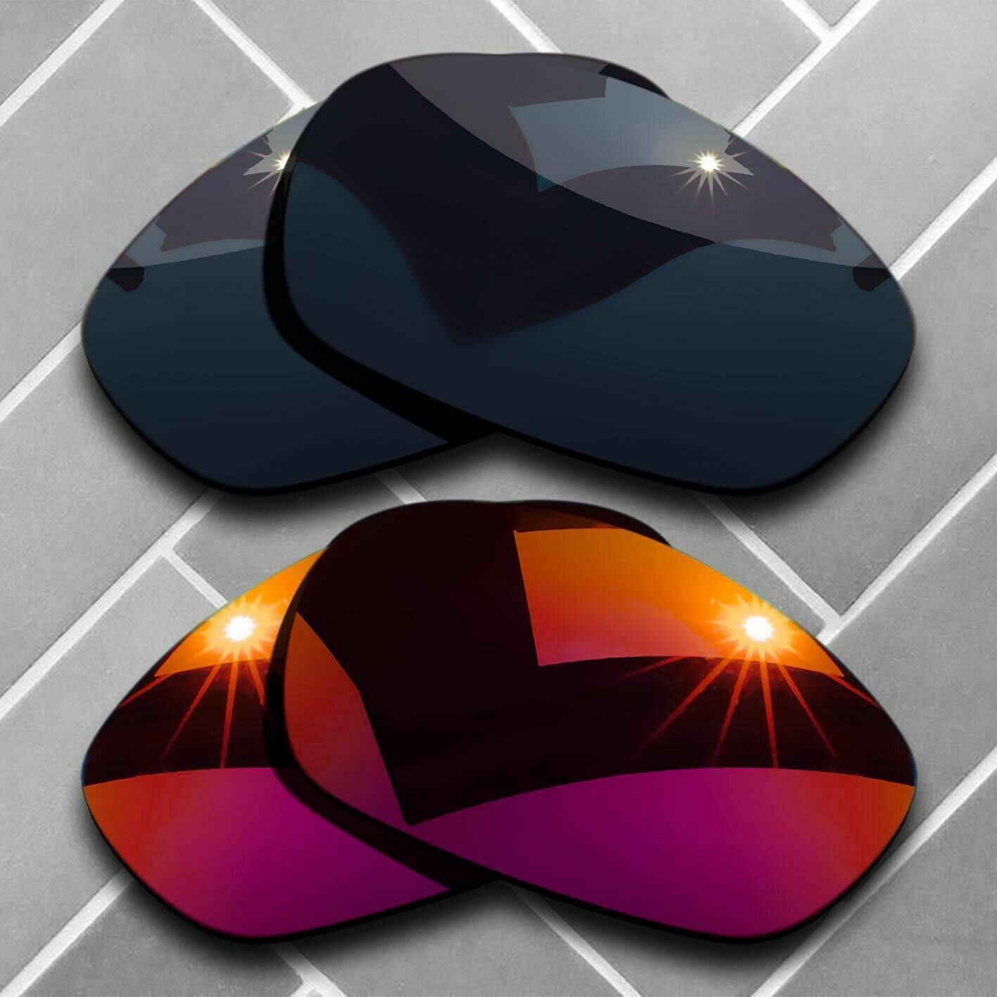 Anti-Scratch Replacement lenses for-Oakley Straight Jacket 2007 Polarized Choice