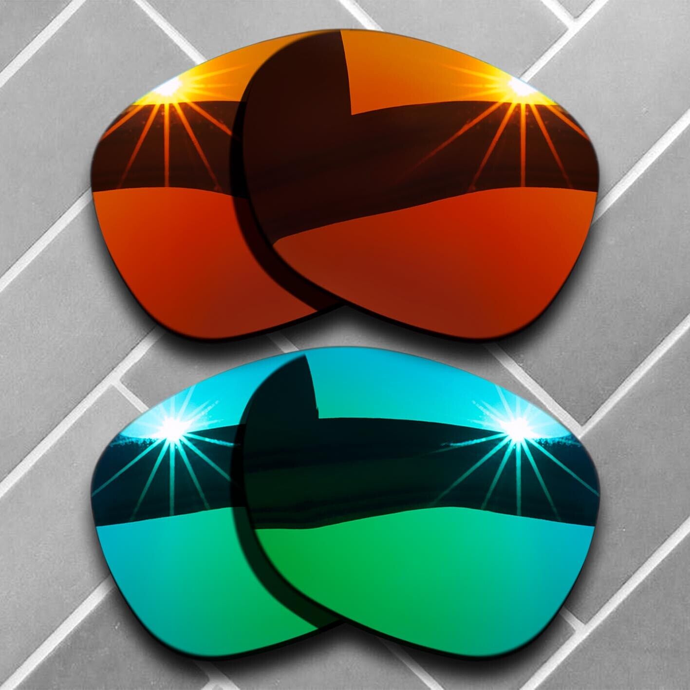 Polarized Replacement lenses for-Oakley Garage Rock Anti-Scratch Choices