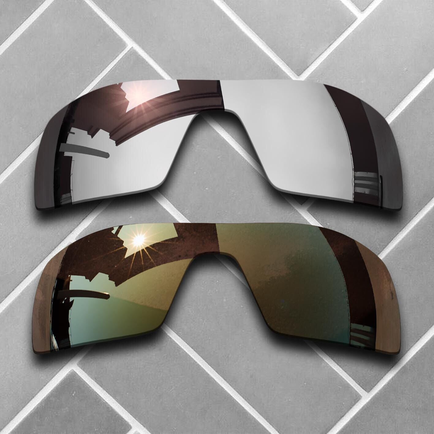 Polarized Replacement lenses for-Oakley Oil Rig Anti-Scratch Multiple Choices US