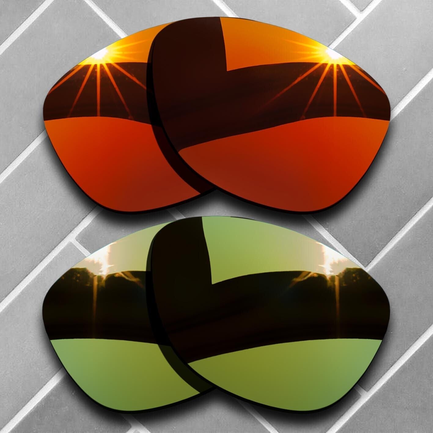 Polarized Replacement lenses for-Oakley Frogskins Anti-Scratch Multiple Choices