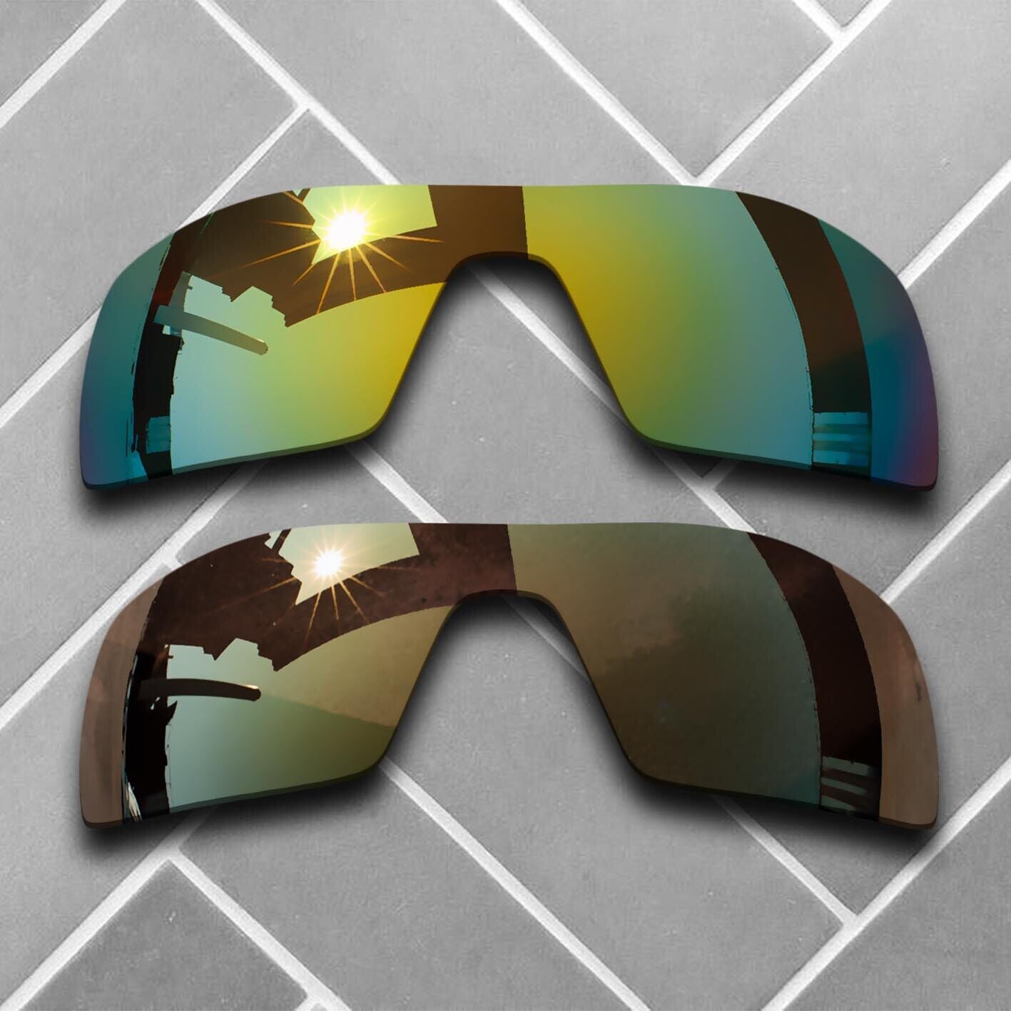 Polarized Replacement lenses for-Oakley Oil Rig Anti-Scratch Multiple Choices US
