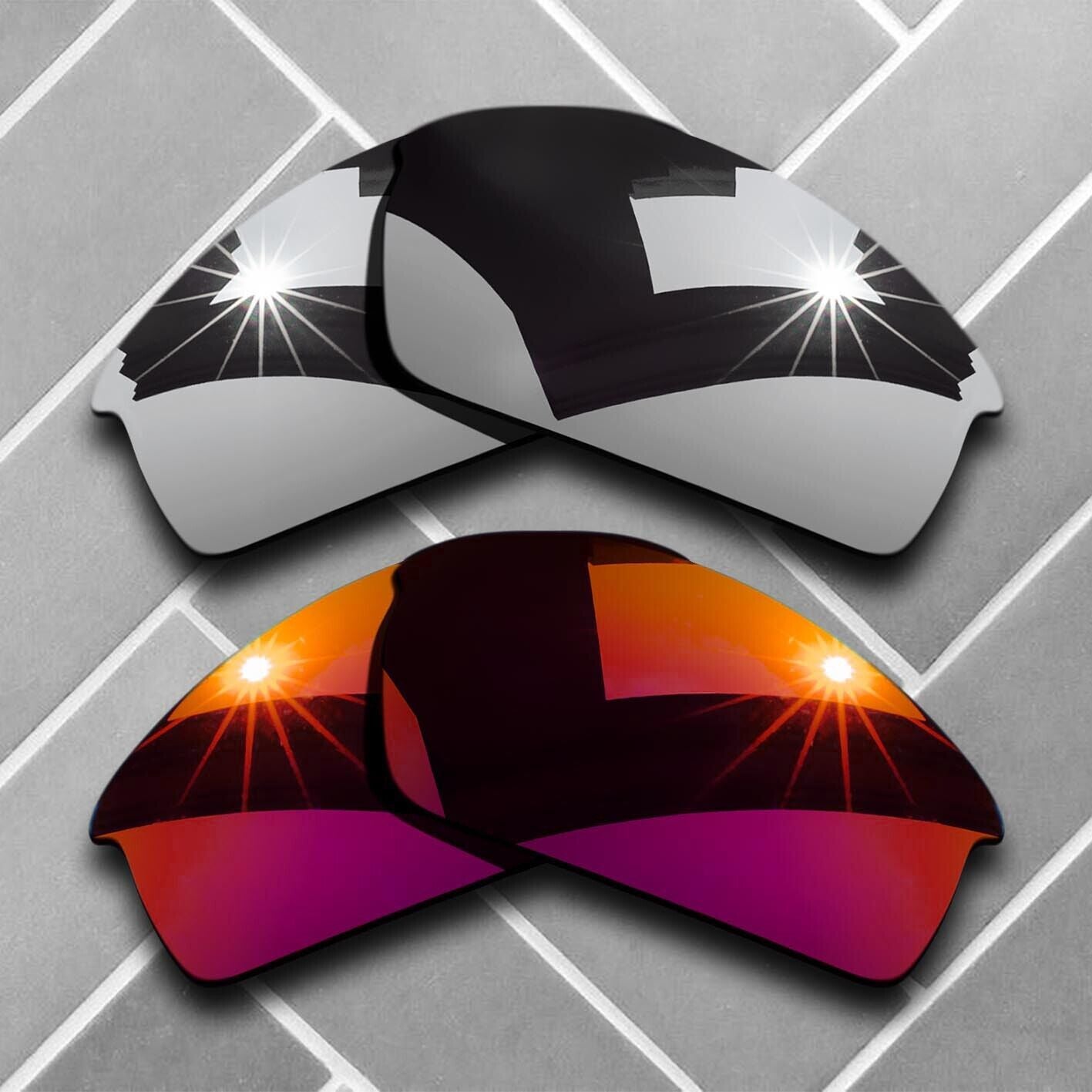 Polarized Anti-Scratch Replacement lenses for-Oakley Bottlecap Frame Choices