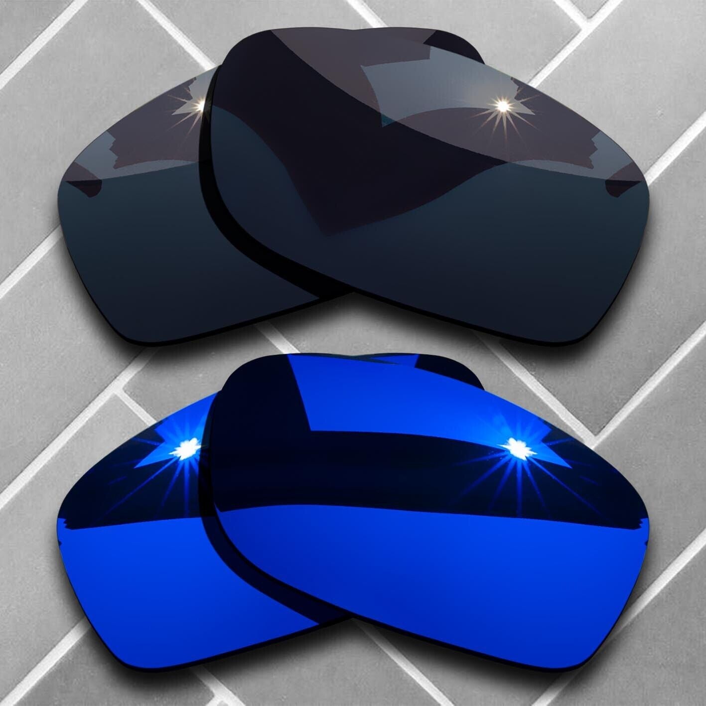 Polarized Replacement lenses for-Oakley Fives Squared Anti-Scratch Choices US