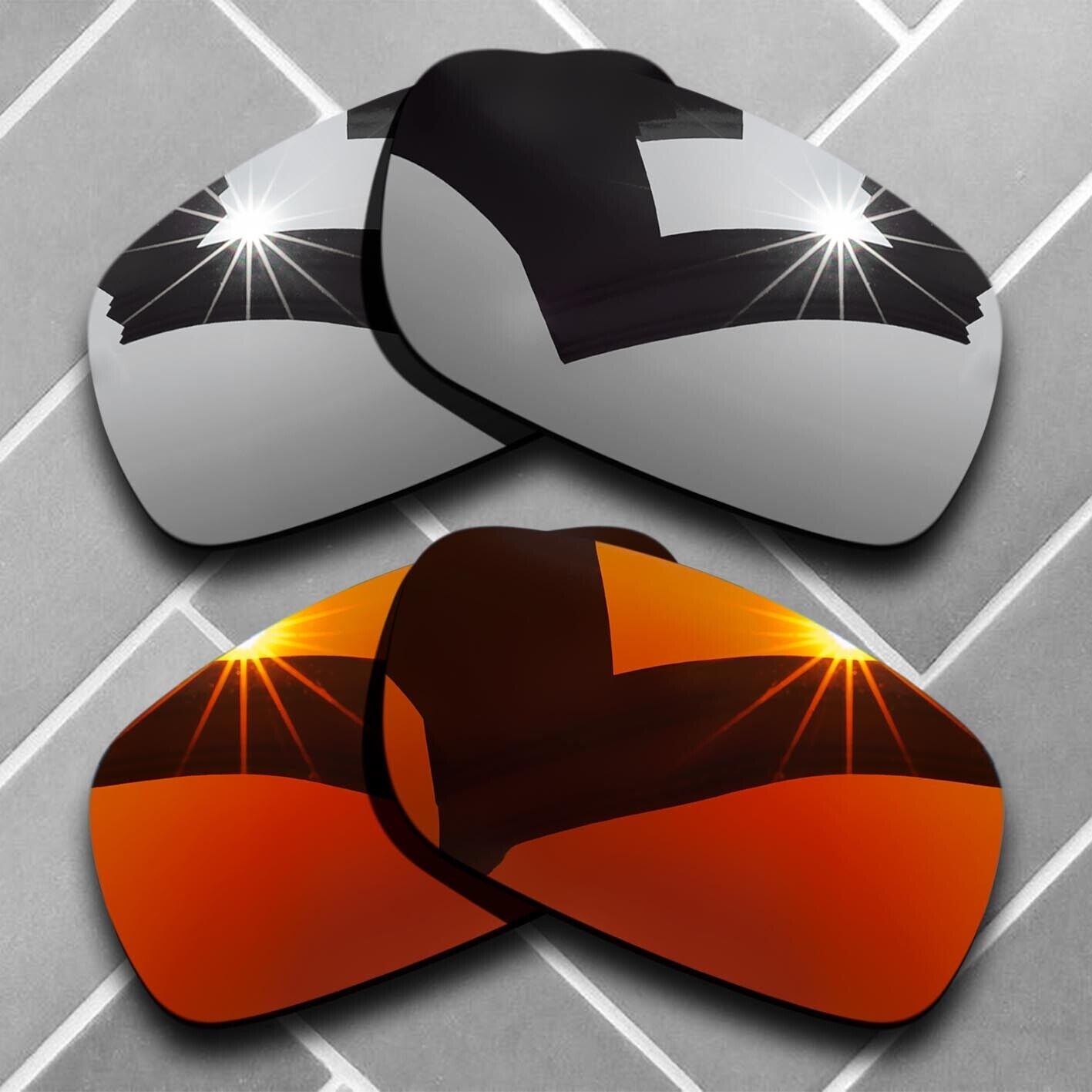 Polarized Anti-Scratch Replacement Lenses for-Oakley Canteen 2014 Choices US