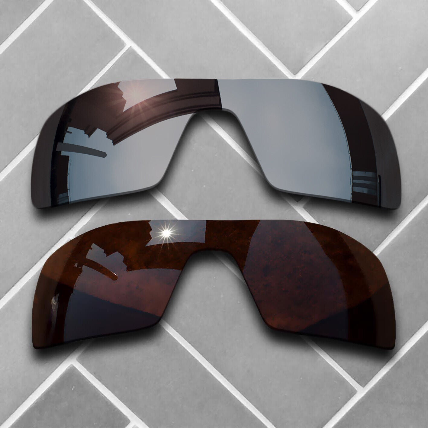Polarized Replacement lenses for-Oakley Oil Rig Anti-Scratch Multiple Choices US