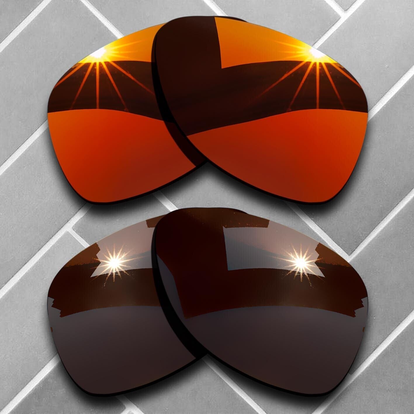Polarized Anti-Scratch Replacement lenses for-Oakley Dispatch 2 Sunglass Choices