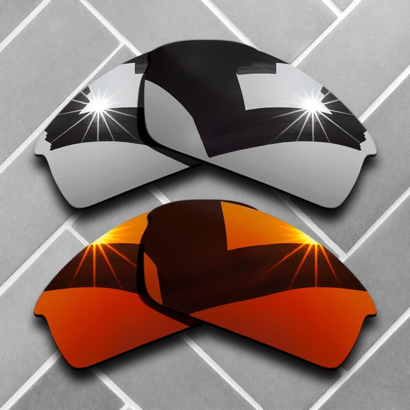 Polarized Anti-Scratch Replacement lenses for-Oakley Bottlecap Frame Choices