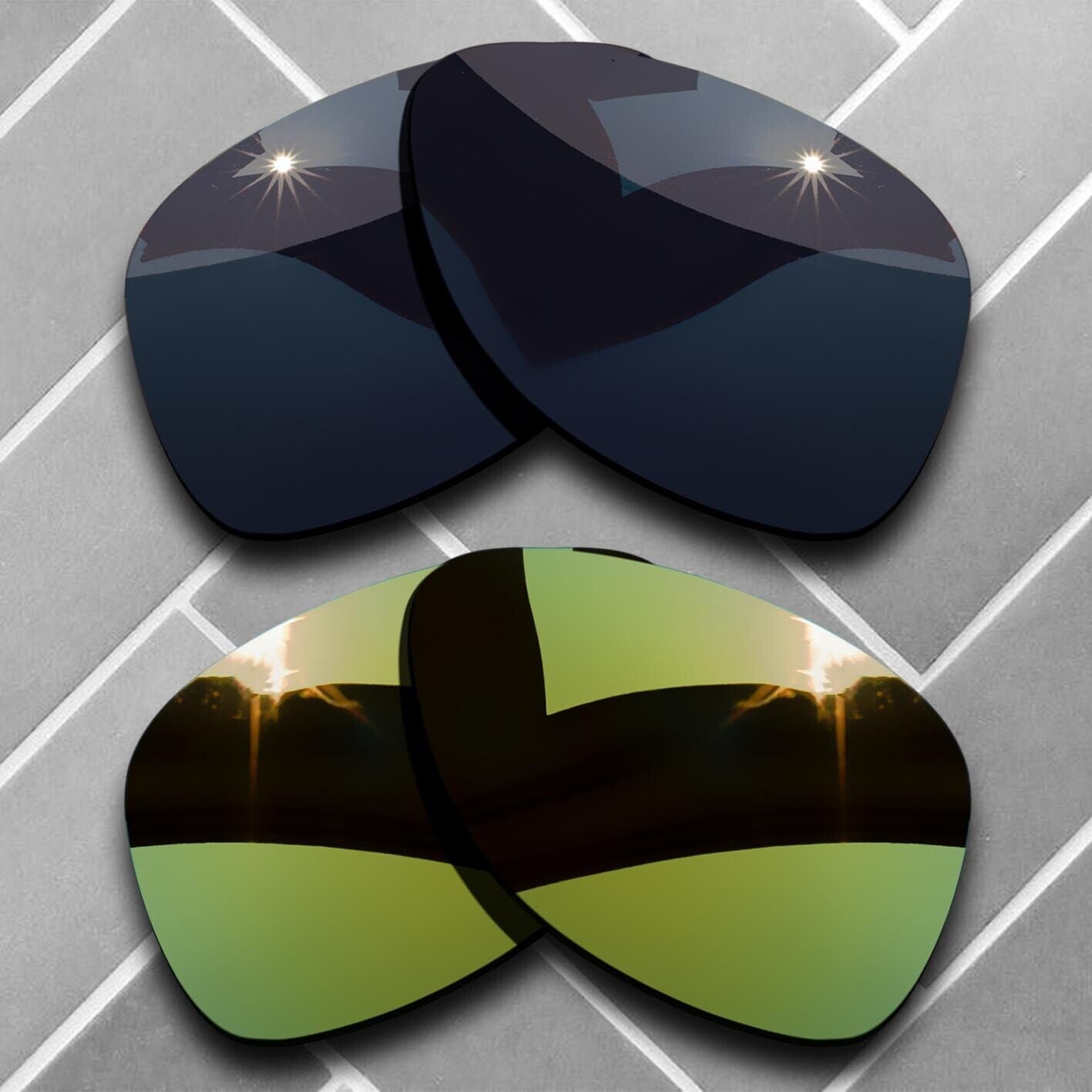 Polarized Anti-Scratch Replacement lenses for-Oakley Dispatch 2 Sunglass Choices