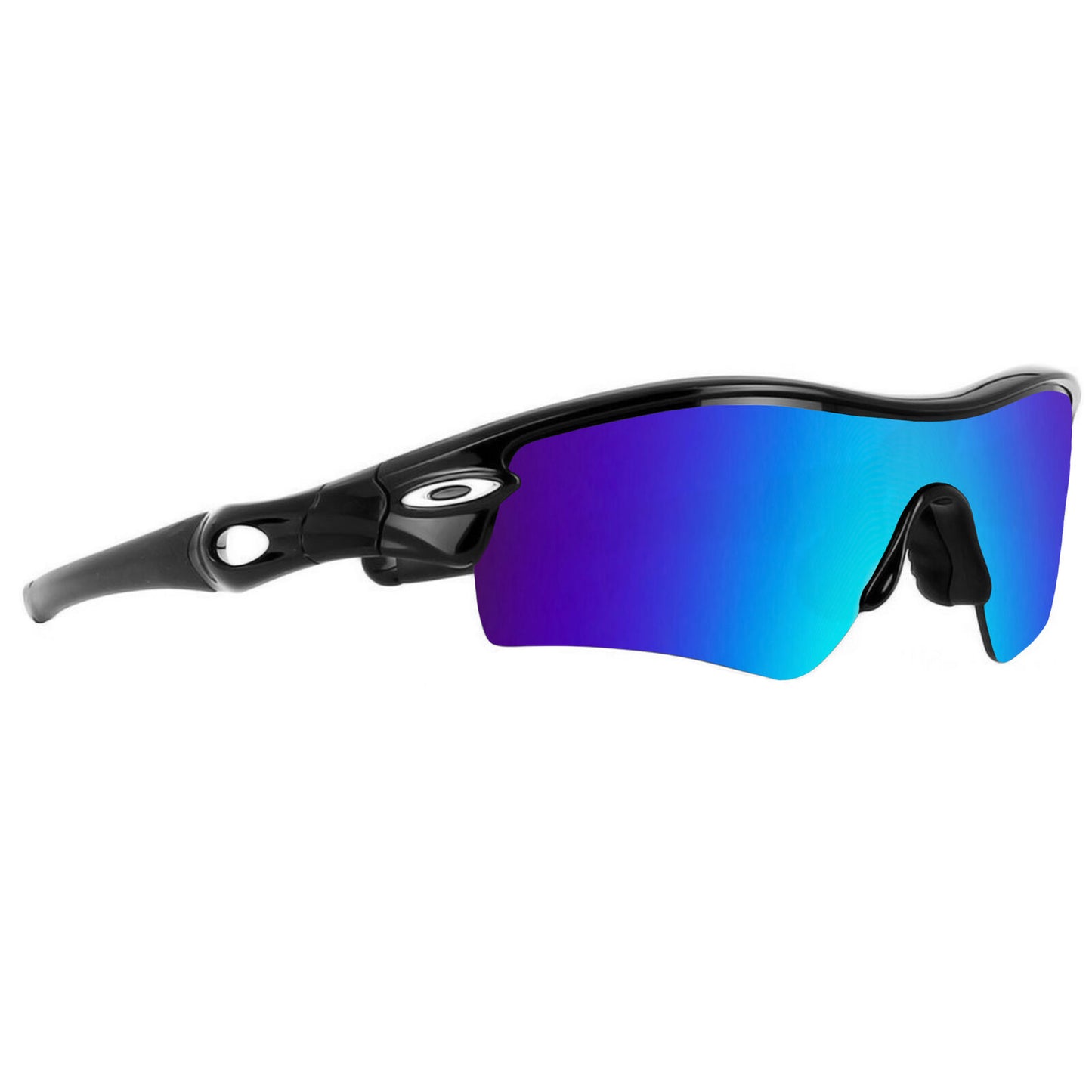 LenSwitch Replacement Lenses for Oakley Radar Path Sunglasses Blue Mirror