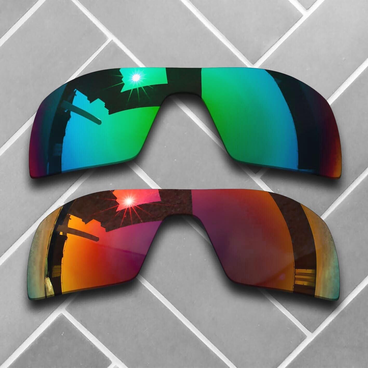Polarized Replacement lenses for-Oakley Oil Rig Anti-Scratch Multiple Choices US