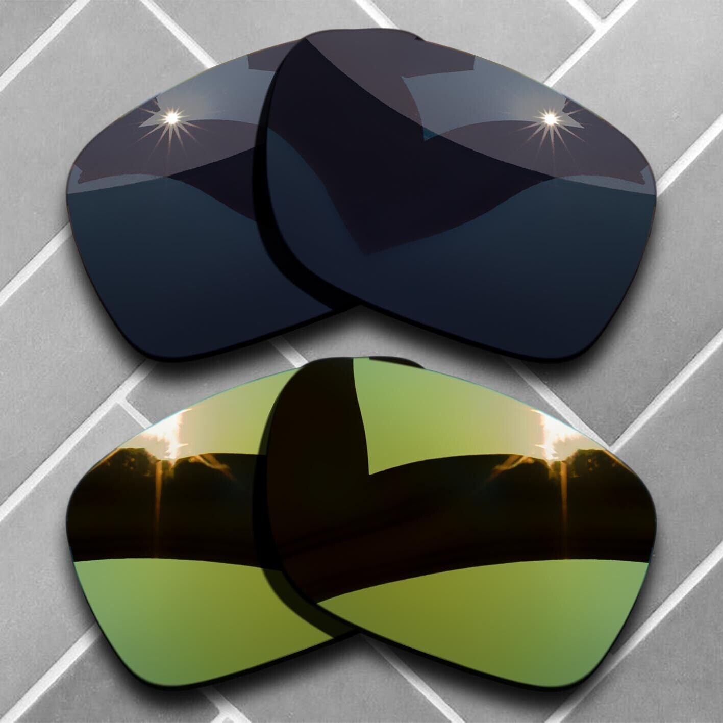 Anti-Scratch Replacement lenses for-Oakley Holbrook Metal OO4123 Choices
