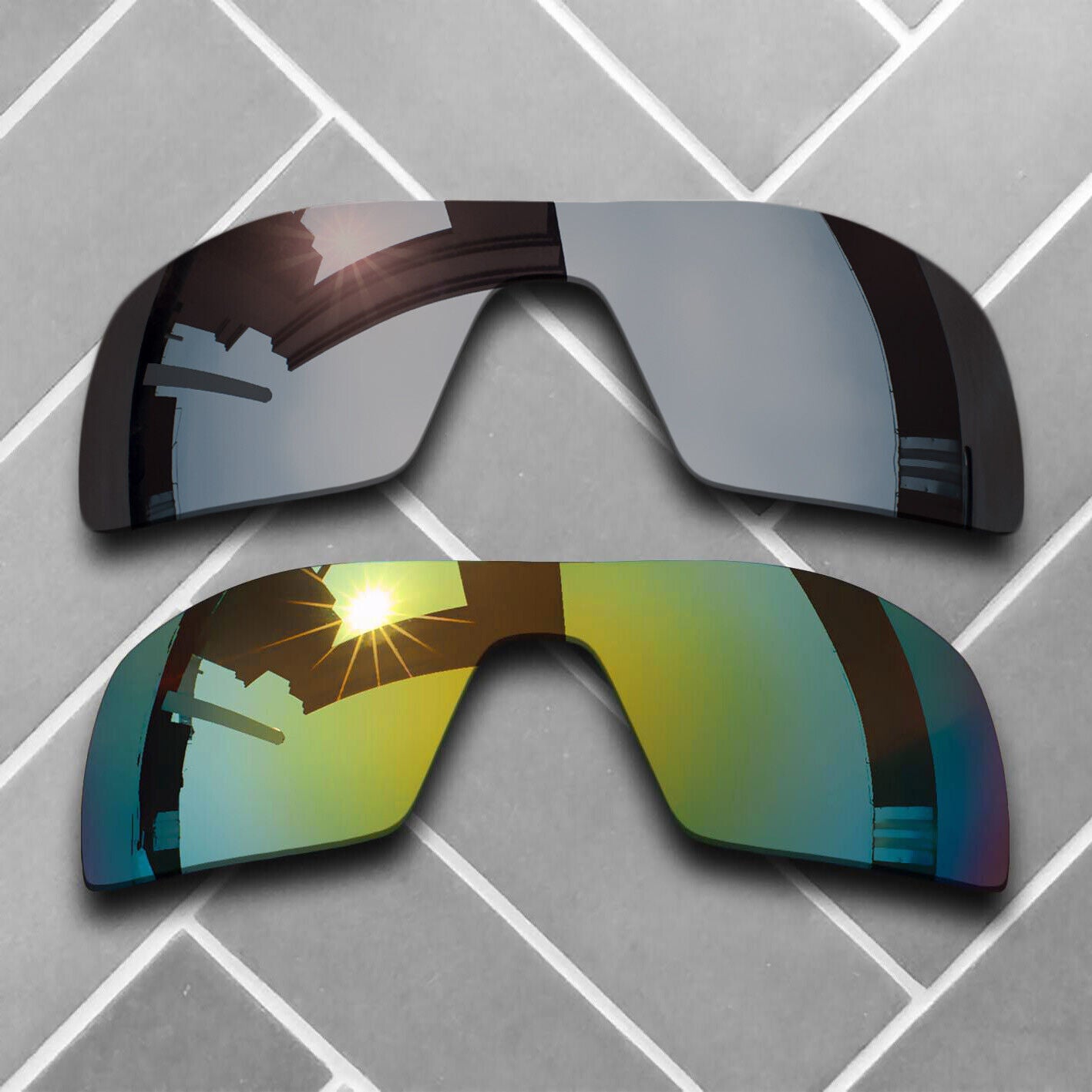 Polarized Replacement lenses for-Oakley Oil Rig Anti-Scratch Multiple Choices US
