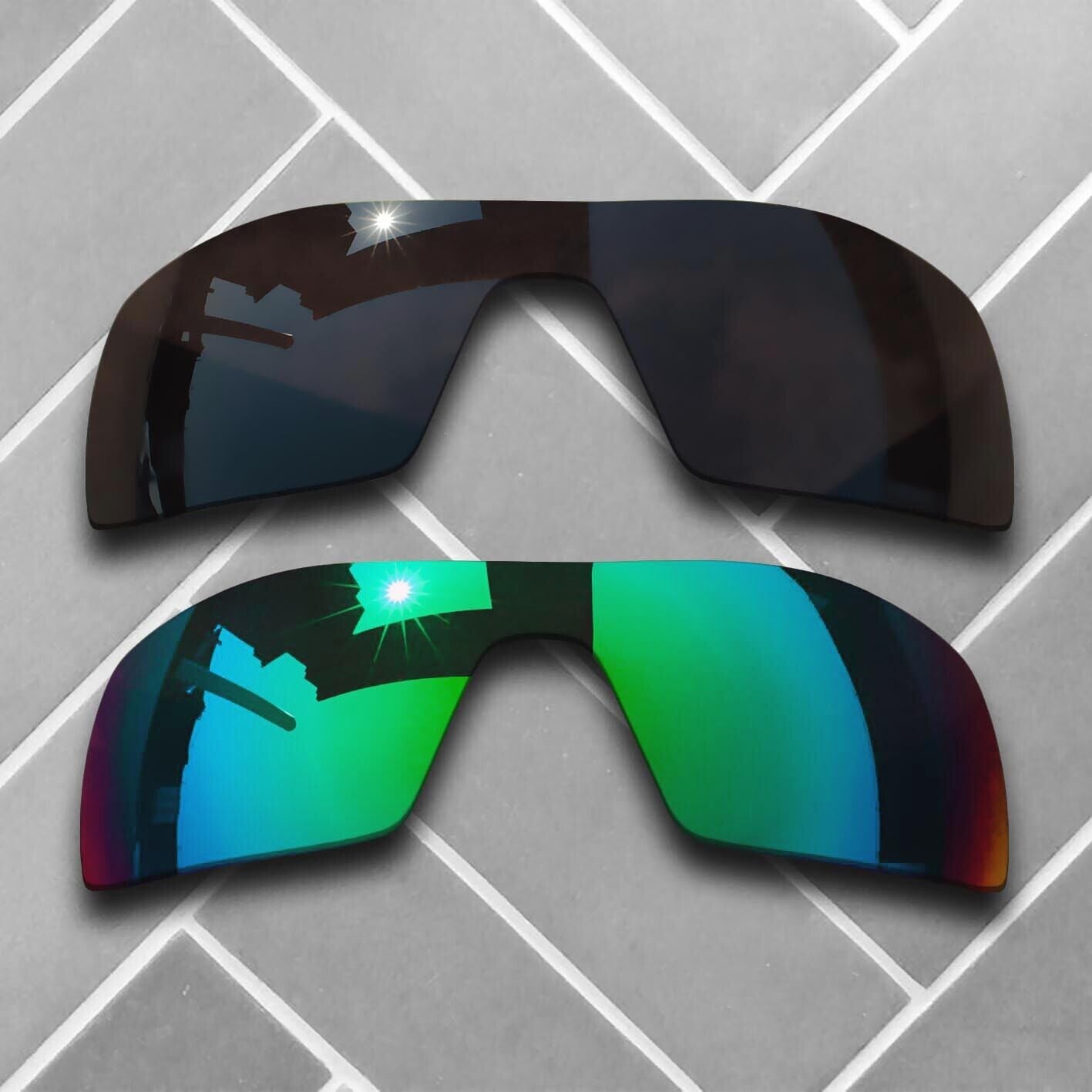 Polarized Replacement lenses for-Oakley Oil Rig Anti-Scratch Multiple Choices US