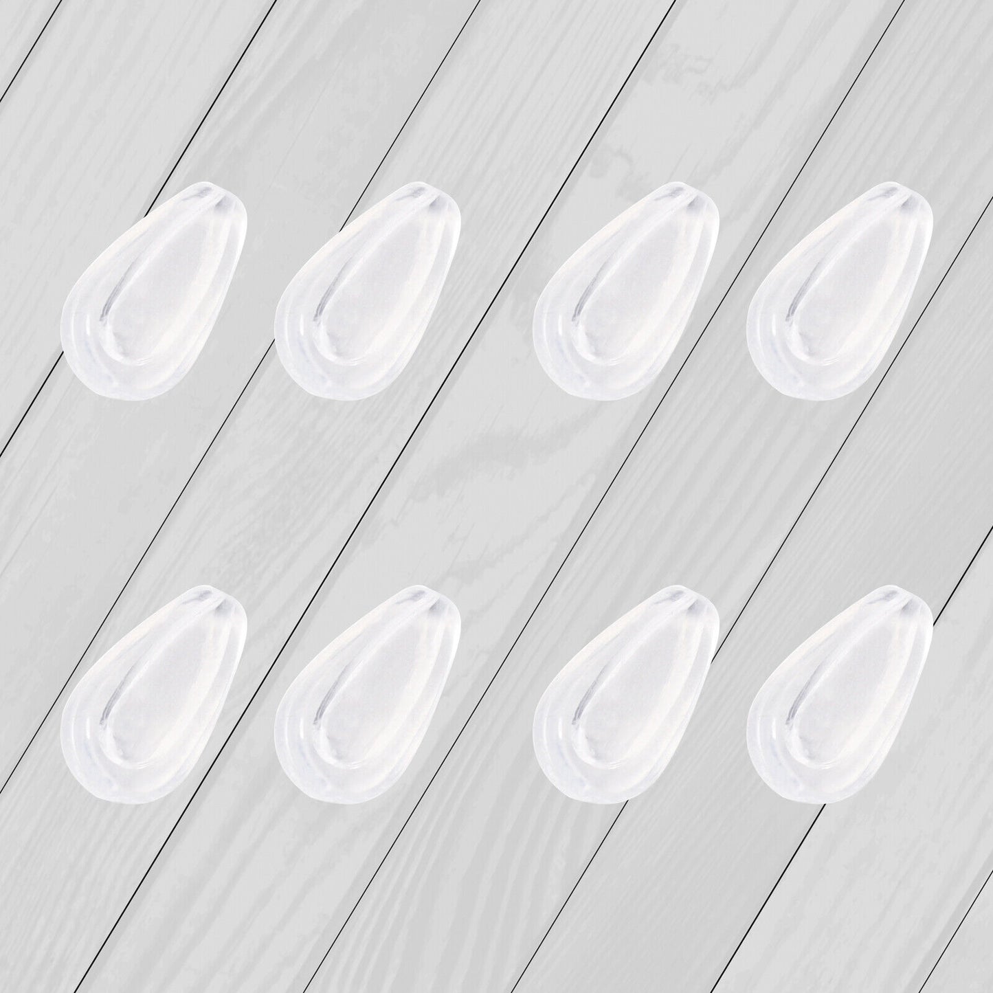 TargetVision Replacement Clear Nose pads For-Oakley Deadbolt OO6046 Sunglasses