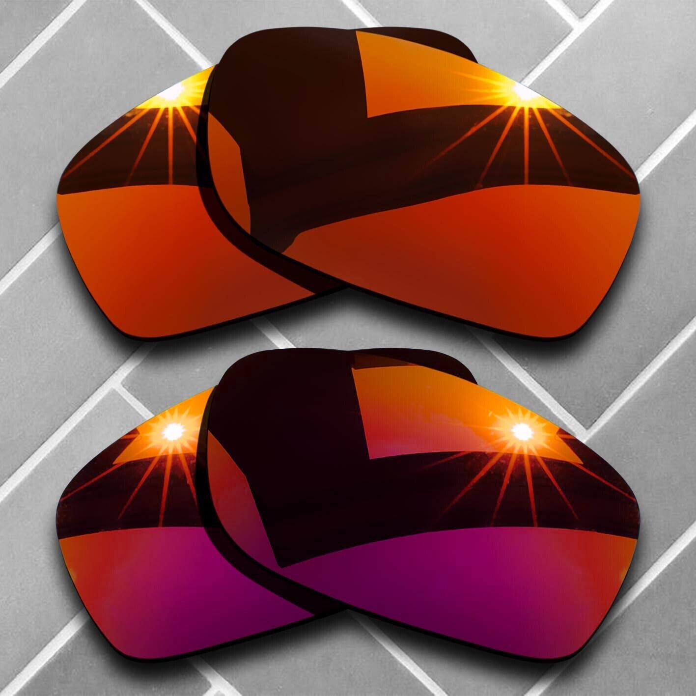 Polarized Replacement lenses for-Oakley Fives Squared Anti-Scratch Choices US